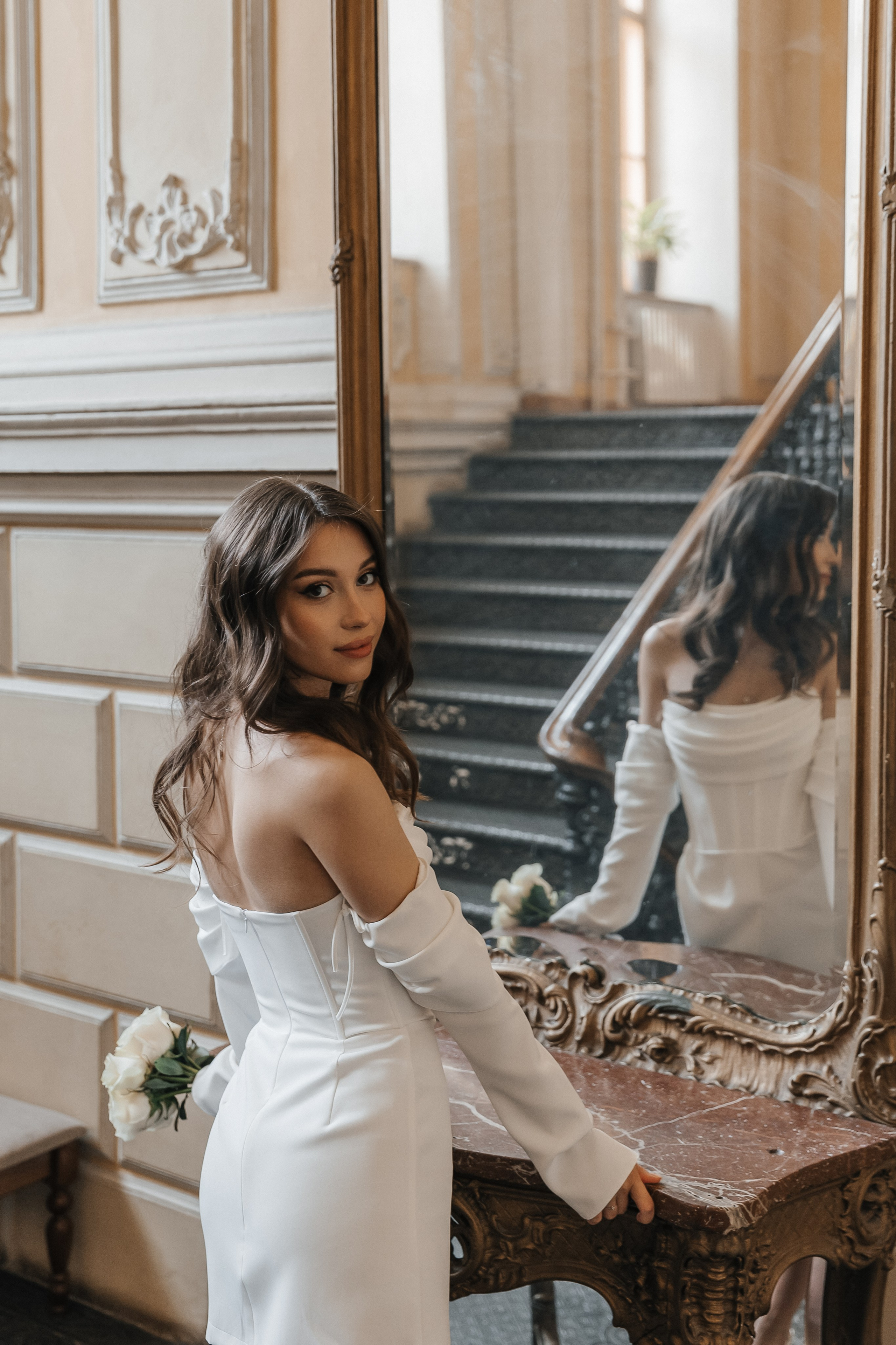 Свадебная фотосессия в Библиотеке-читальне им. А. С. Пушкина. Фотограф и видеограф Анна Домашенко