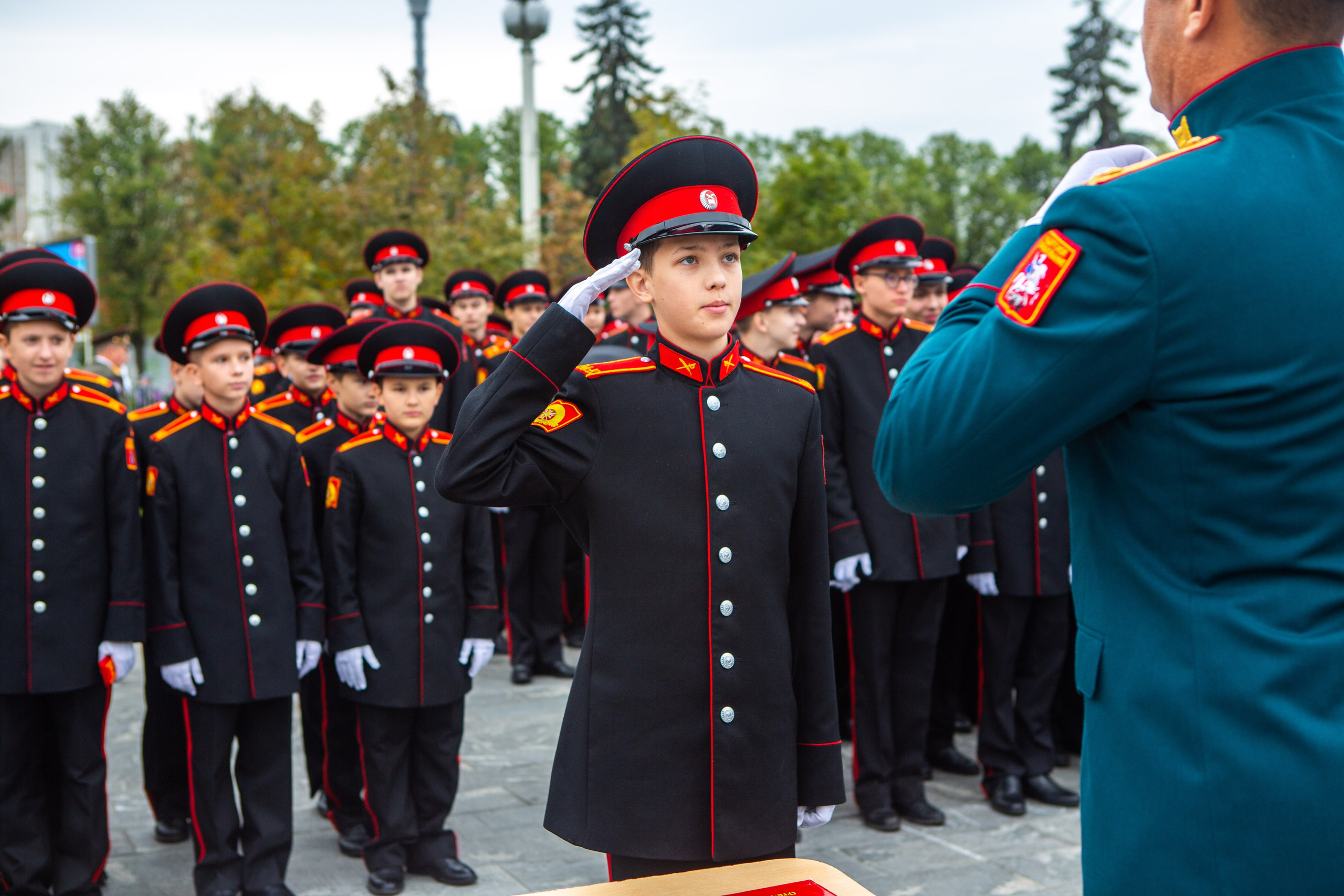 Кадеты. Присяга. ВДНХ-2024. Ирина Загоскина — портретные фотосессии в Москве