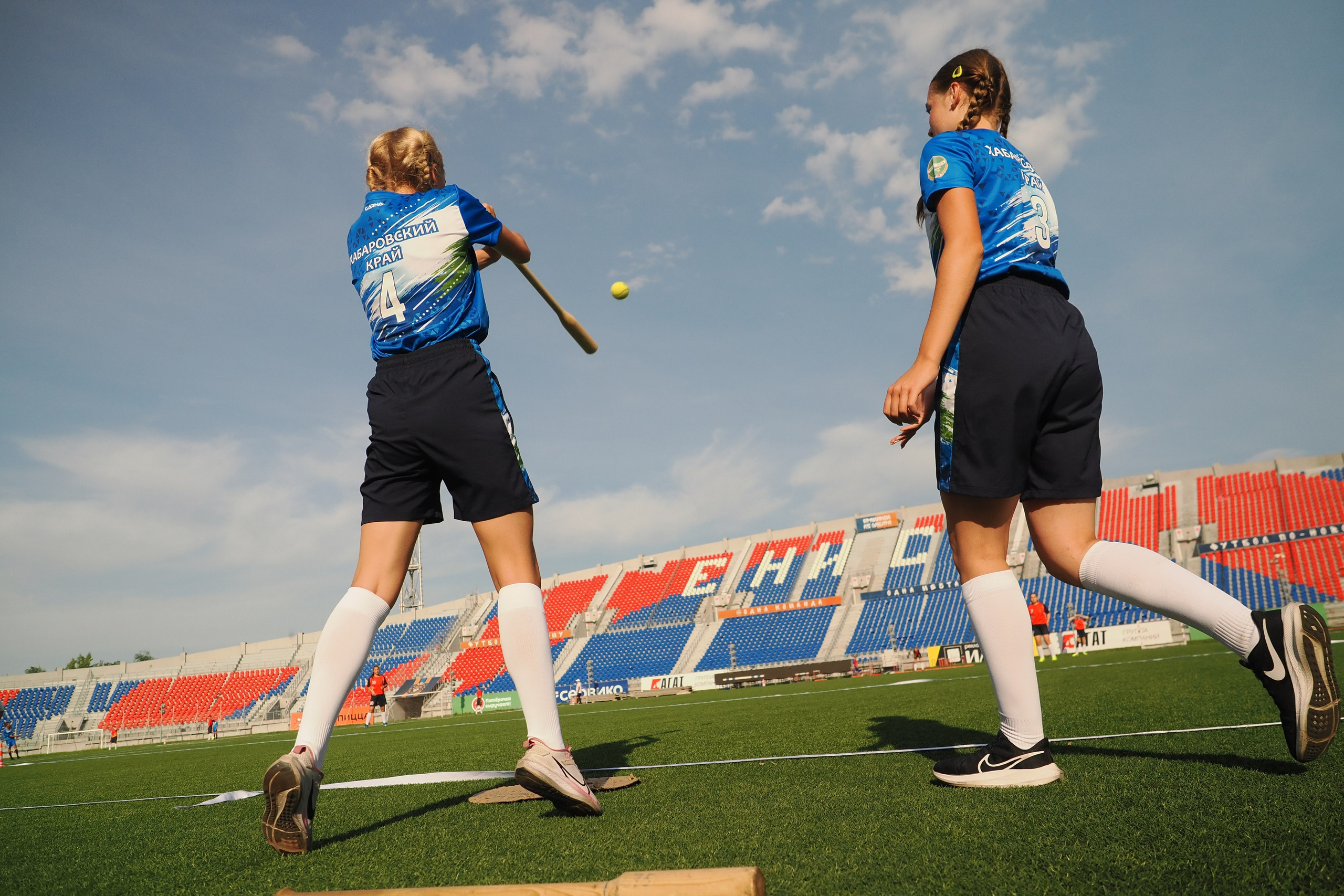 Всероссийские соревнования по русской лапте. Репортажный фотограф Алексей Козьмин