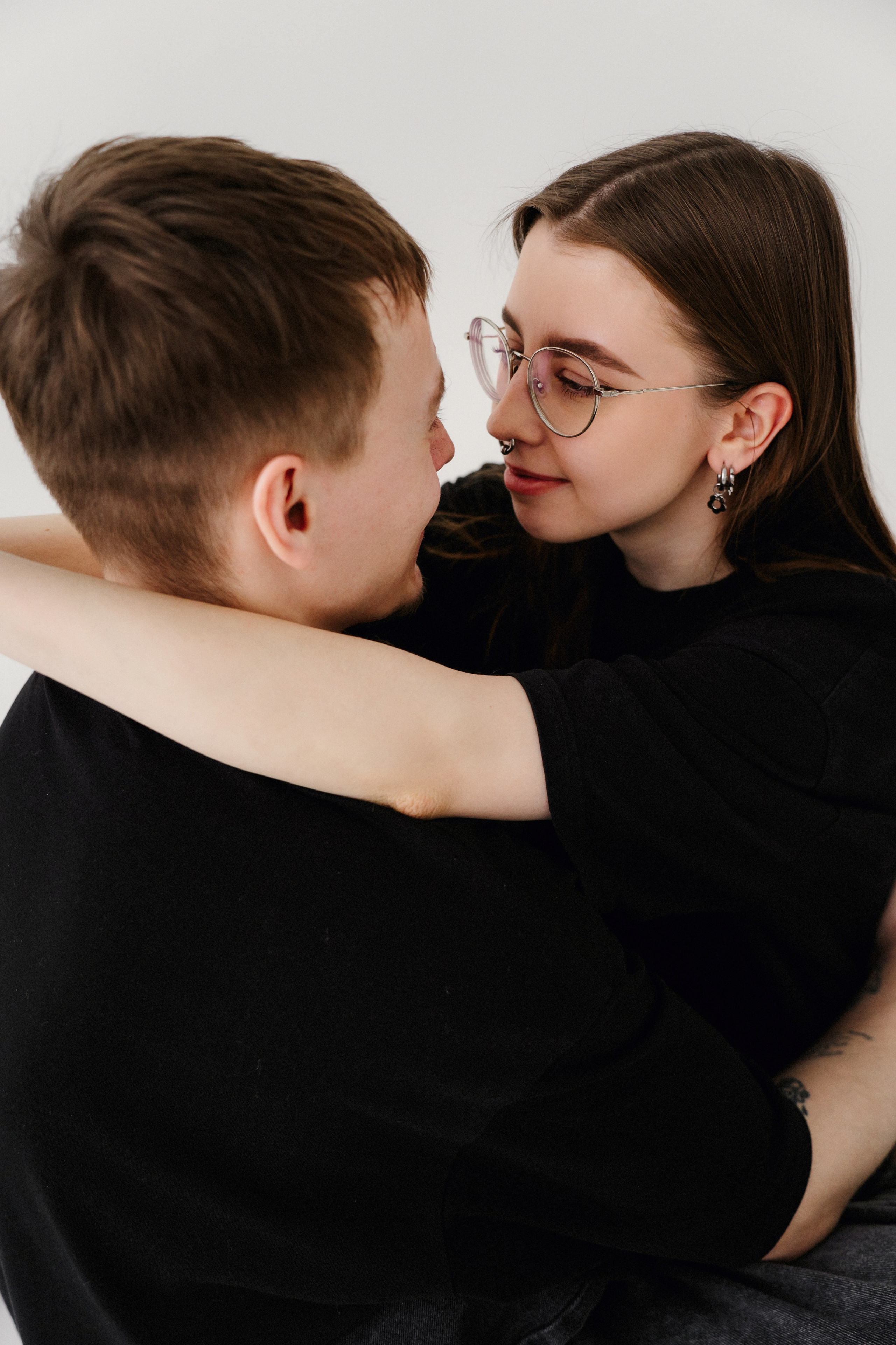 Лера и Леша. Студийная съемка. Яна Орехова. Фотограф в Томске