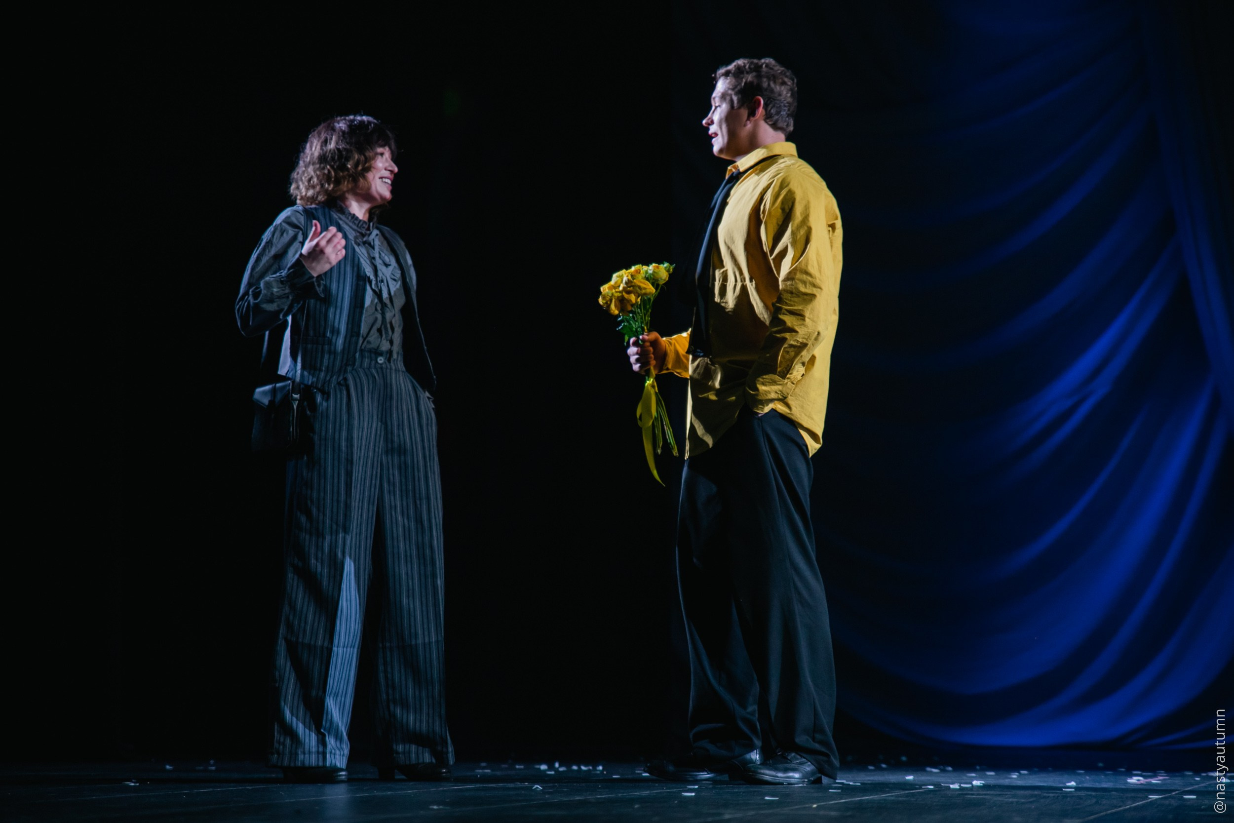 Генеральный прогон «Маяковский. Я сам.». Репортажный и концертный фотограф в Москве Анастасия Осень