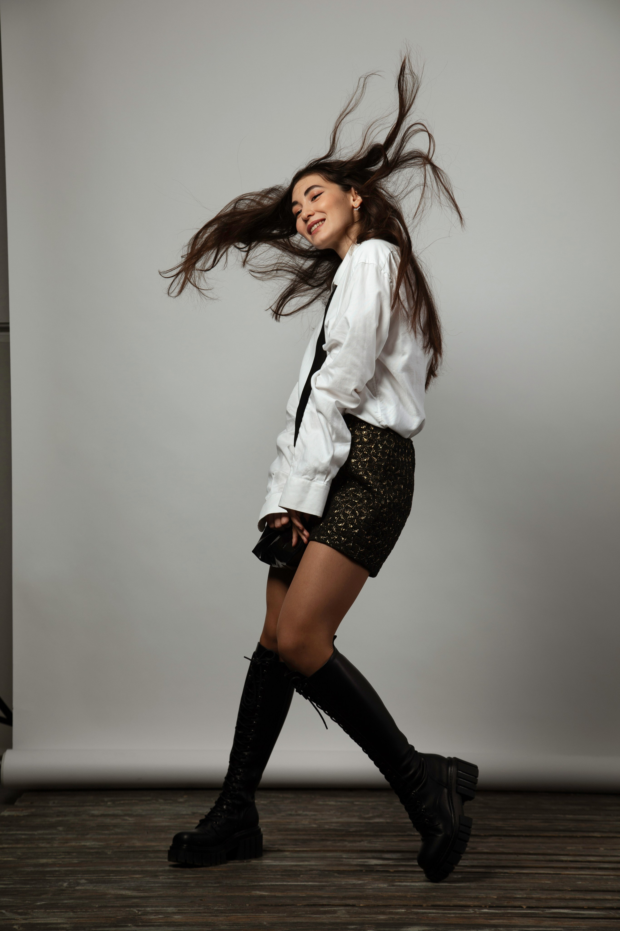 Женский студийный портрет. Фотограф Лазарина Кучменова