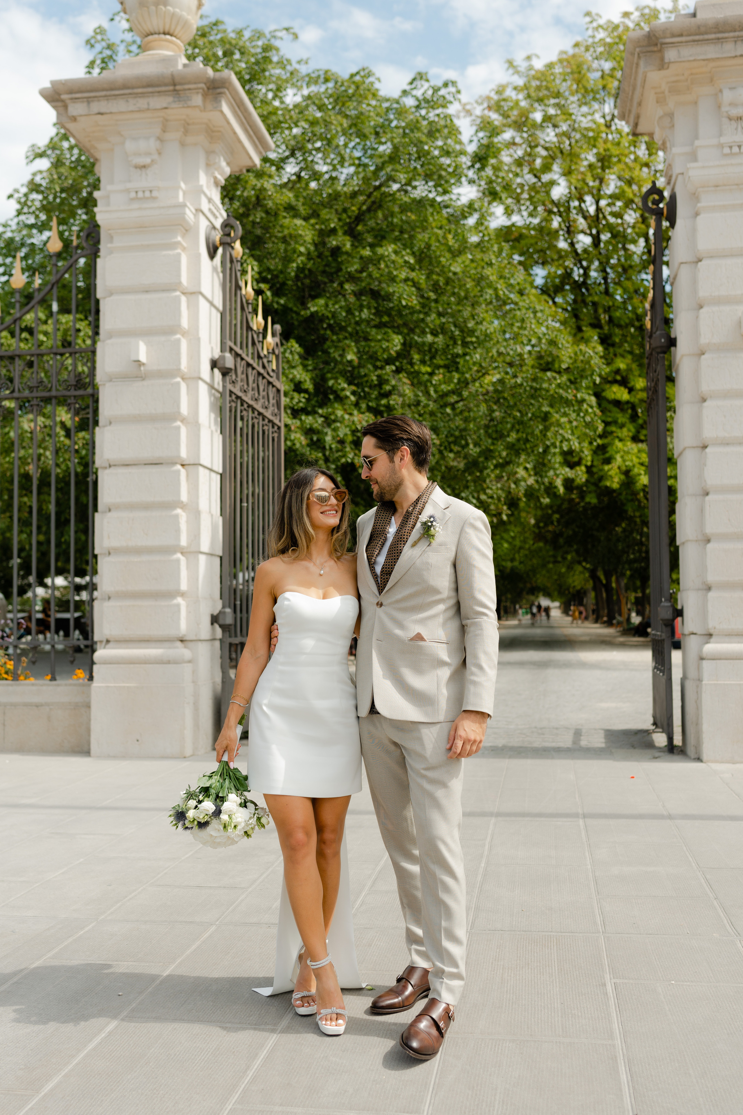 Aisha & Lawrence | civil wedding in Eaux-Vives. Профессиональный свадебный фотограф в Женеве и Швейцарии | Таня Вовчецкая