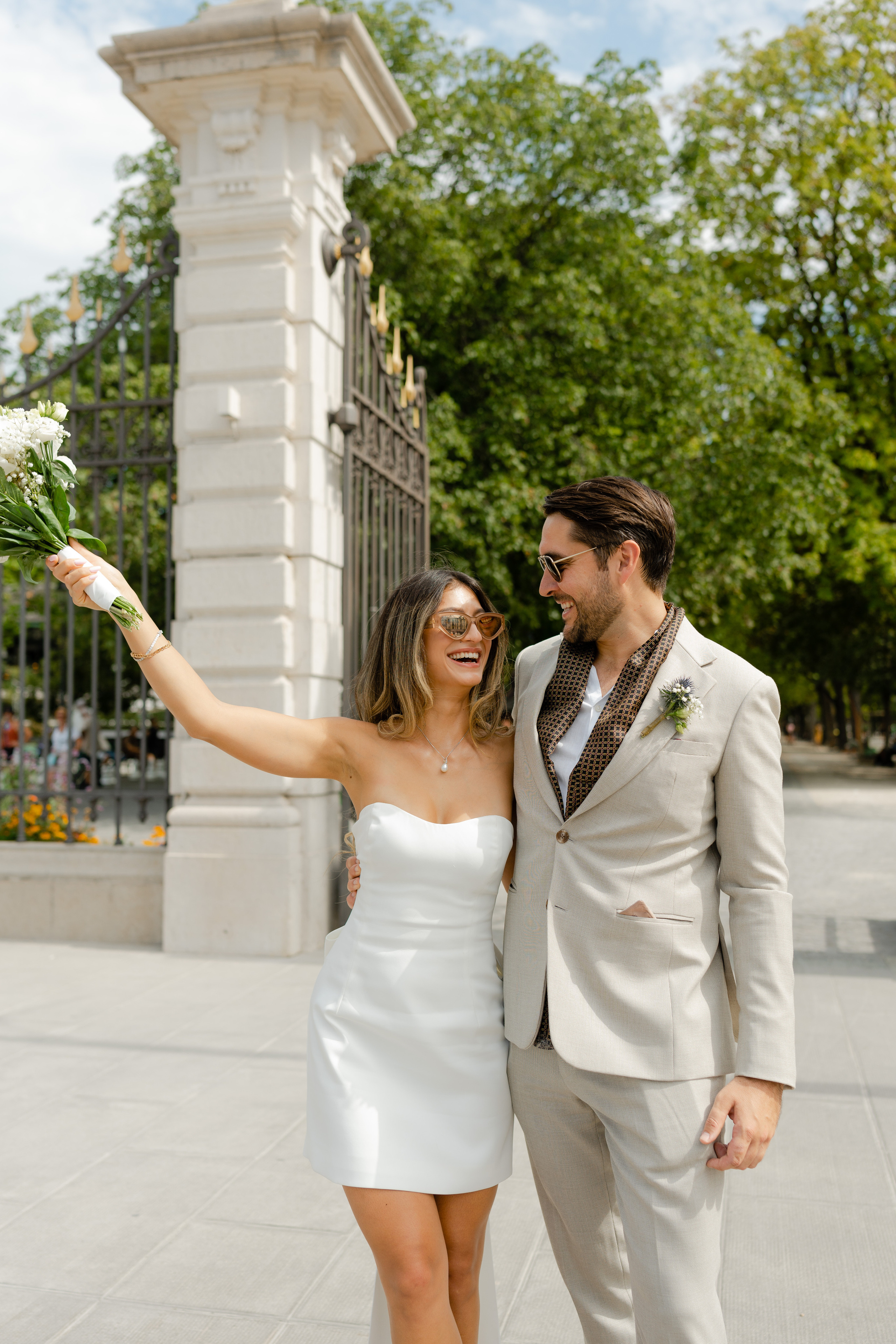 Aisha & Lawrence | civil wedding in Eaux-Vives. Профессиональный свадебный фотограф в Женеве и Швейцарии | Таня Вовчецкая