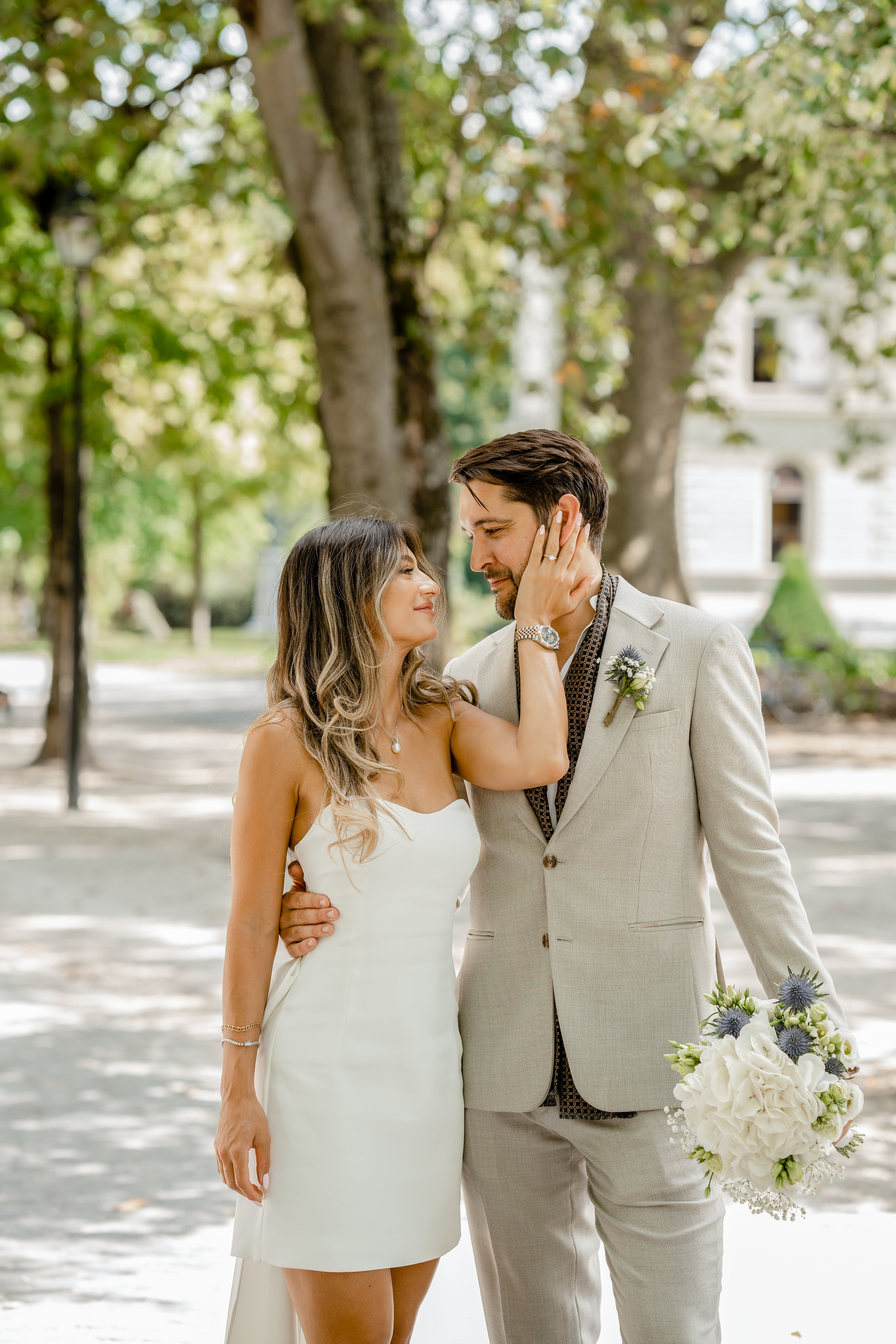 Aisha & Lawrence | civil wedding in Eaux-Vives. Профессиональный свадебный фотограф в Женеве и Швейцарии | Таня Вовчецкая