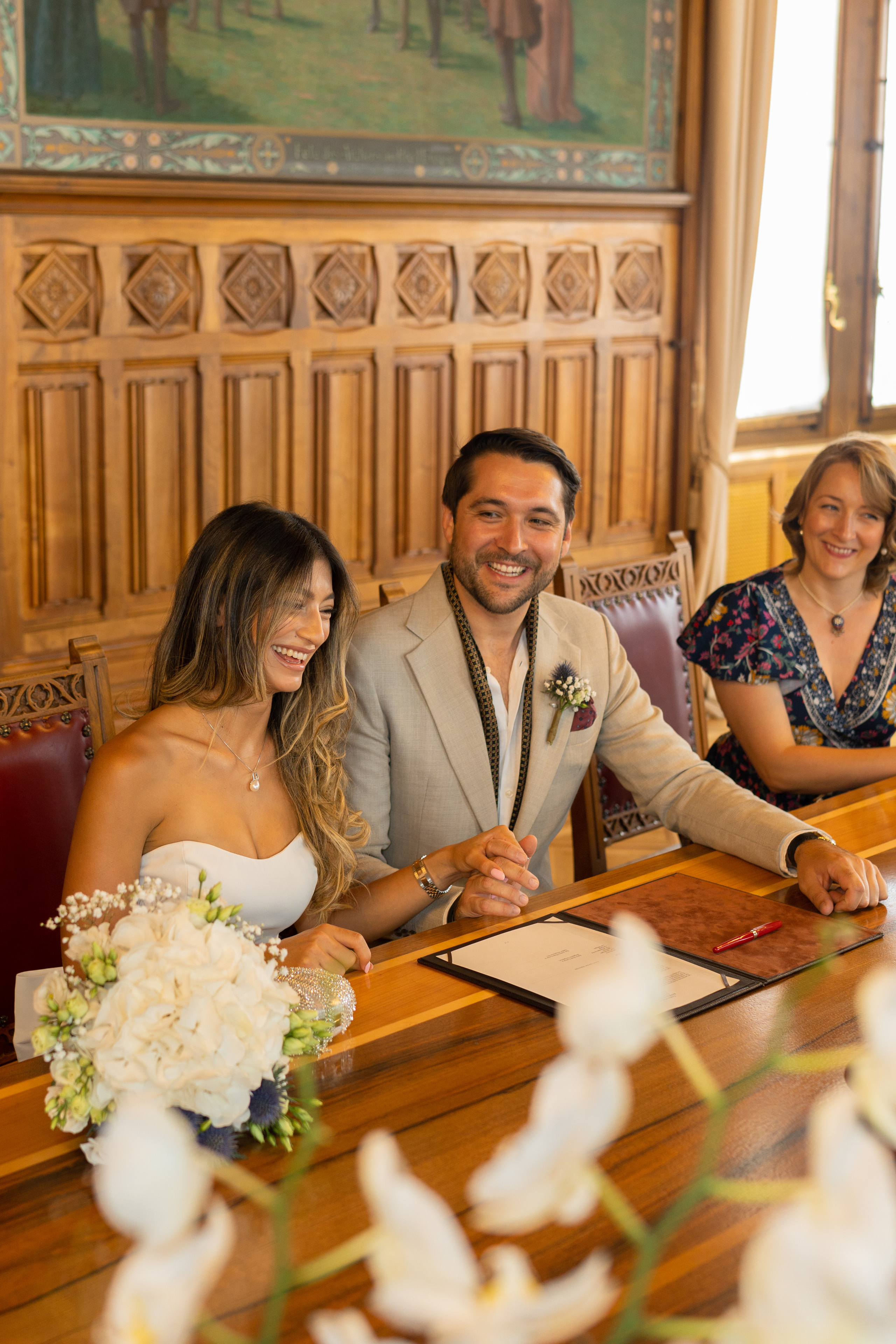 Aisha & Lawrence | civil wedding in Eaux-Vives. Профессиональный свадебный фотограф в Женеве и Швейцарии | Таня Вовчецкая