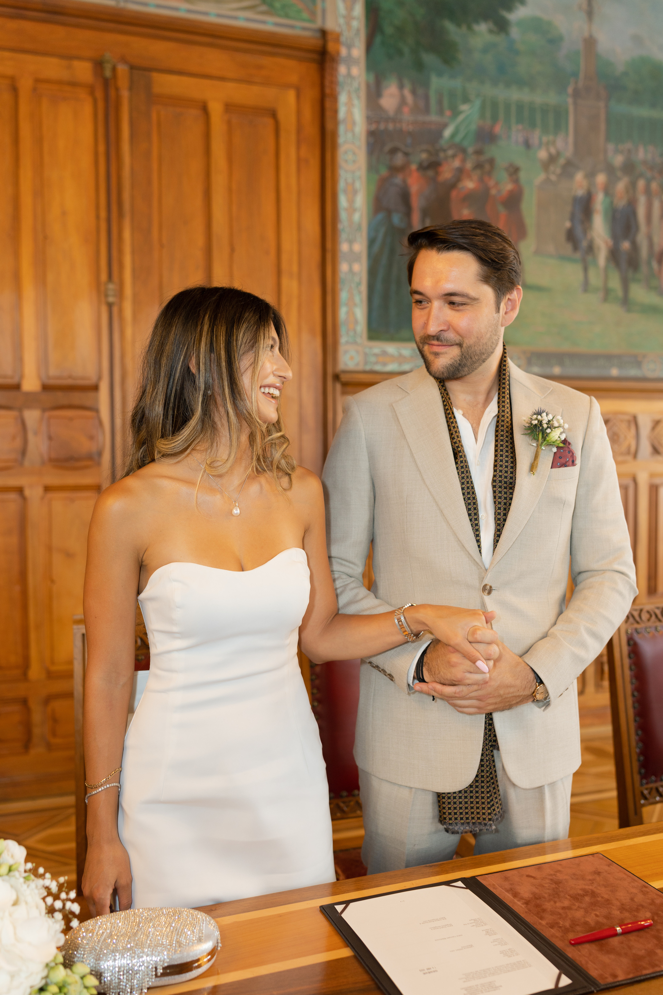 Aisha & Lawrence | civil wedding in Eaux-Vives. Профессиональный свадебный фотограф в Женеве и Швейцарии | Таня Вовчецкая