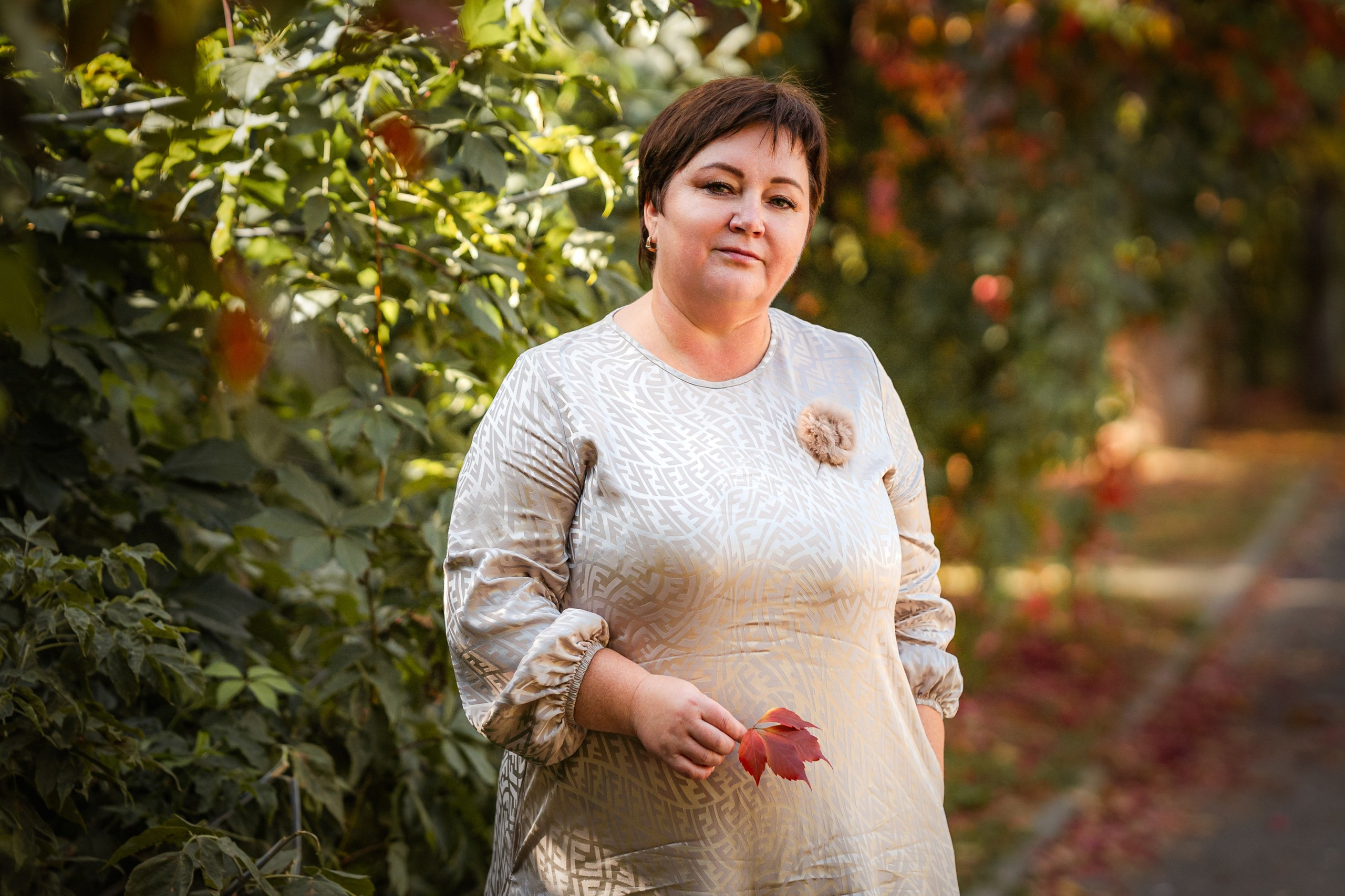 Фотопрогулка осенью. Семья Ирины