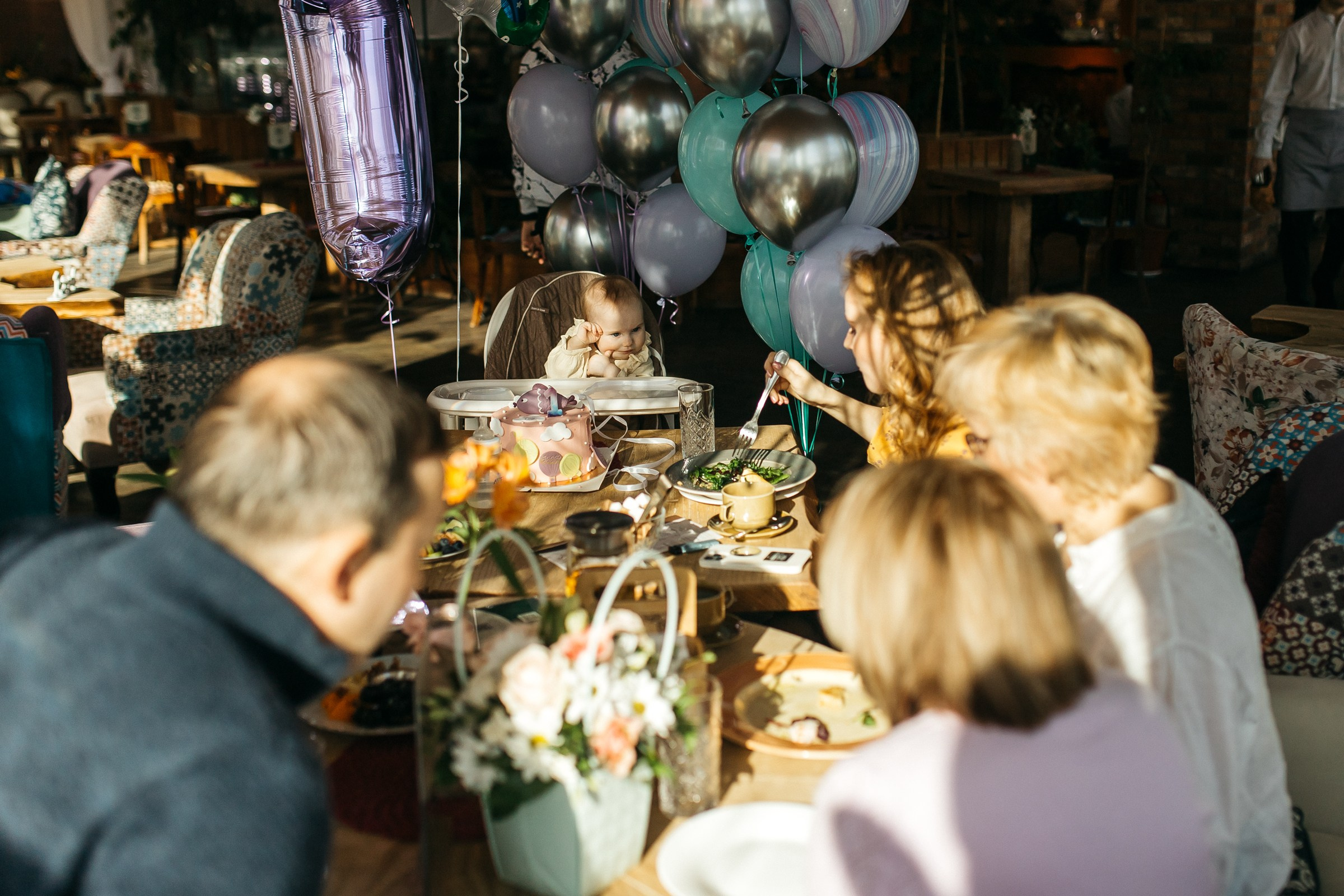 Фотосессия детского Дня Рождения в Питере