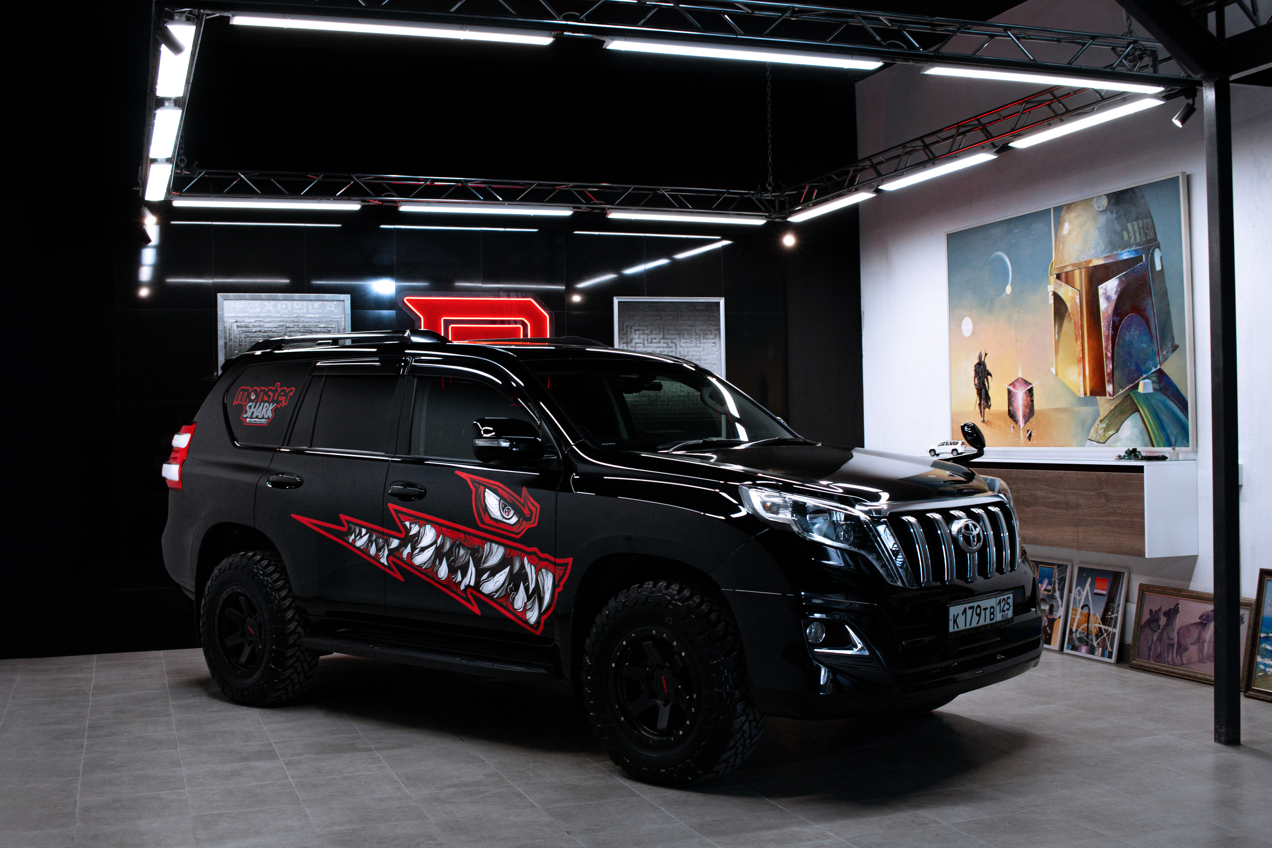 Рекламная съемка АВТО SHARK. Сервис фотоуслуг во Владивостоке