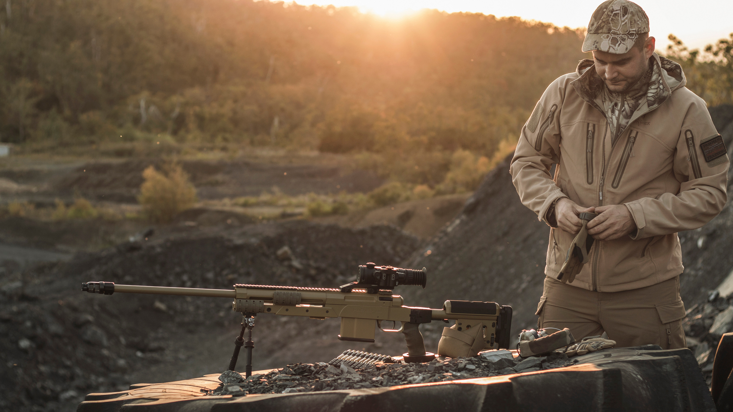 Фотопроект для выставки в Москве. Охотник. Сервис фотоуслуг во Владивостоке