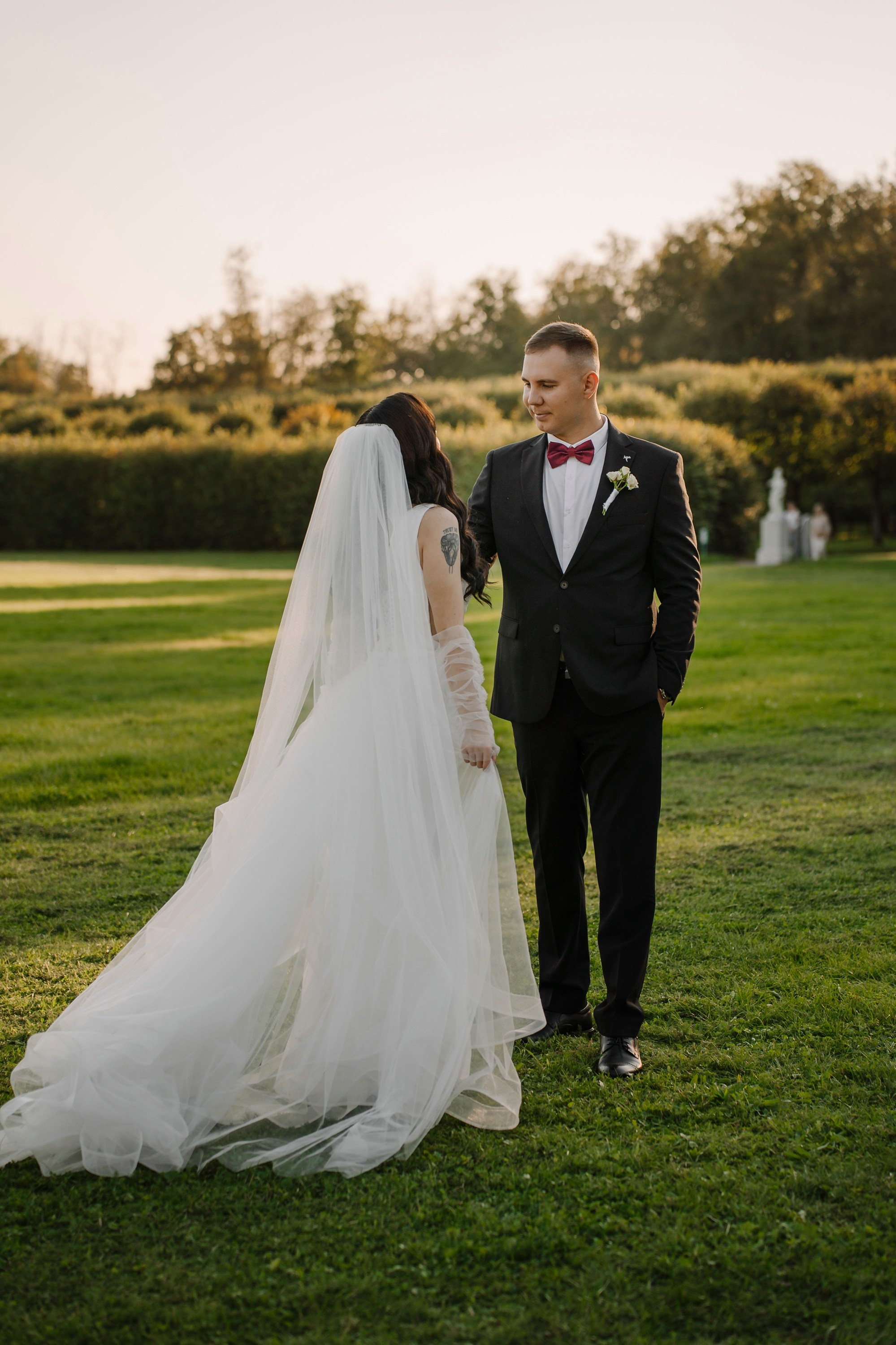 Свадьба в усадьбе Архангельское. Свадебный и семейный фотограф в Москве Светлана Зоткина