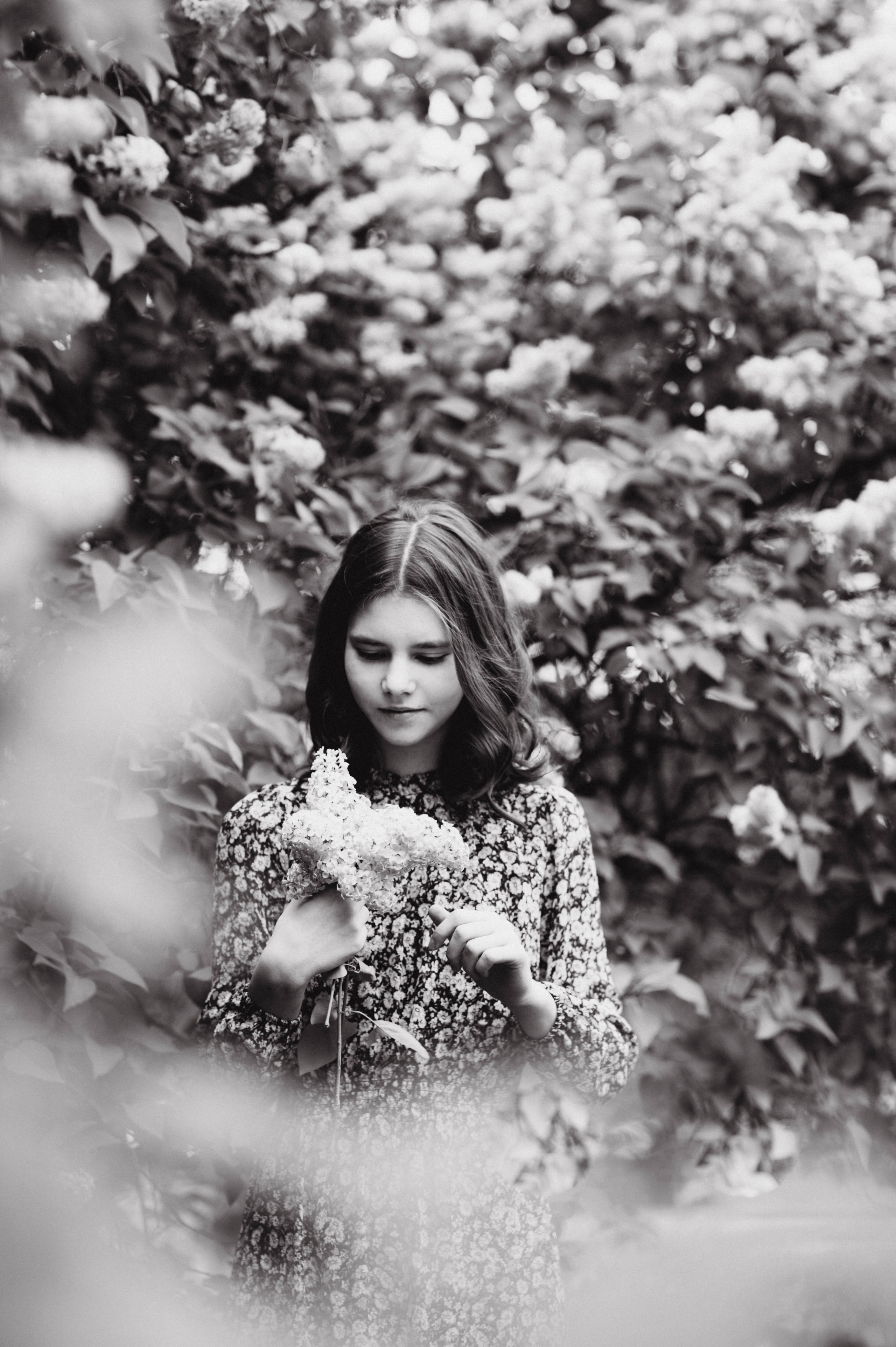 Цветочные грёзы. Портретный женский фотограф в Москве Наталия Глазова