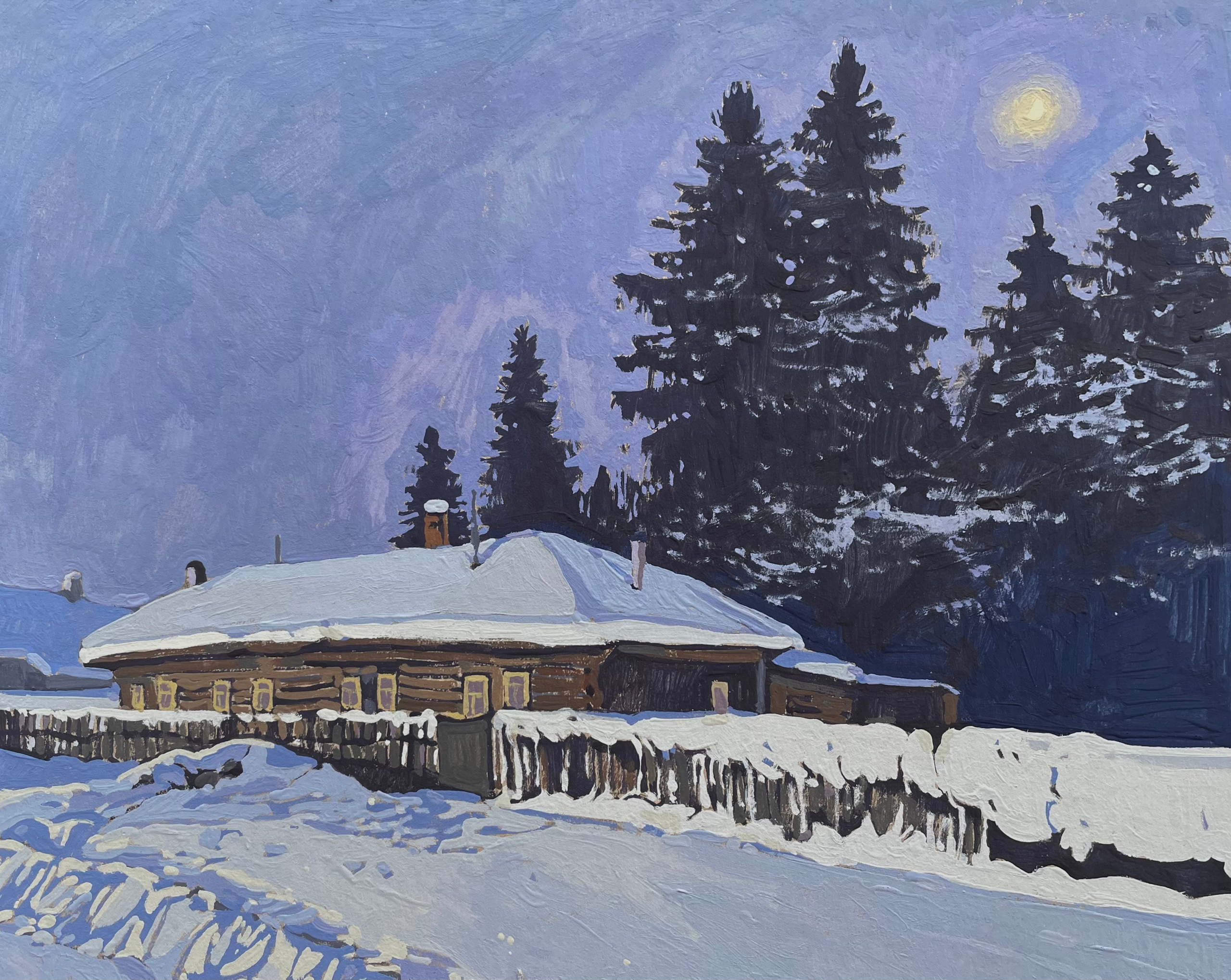 Вологодская область. Художница Лиза Владимирова