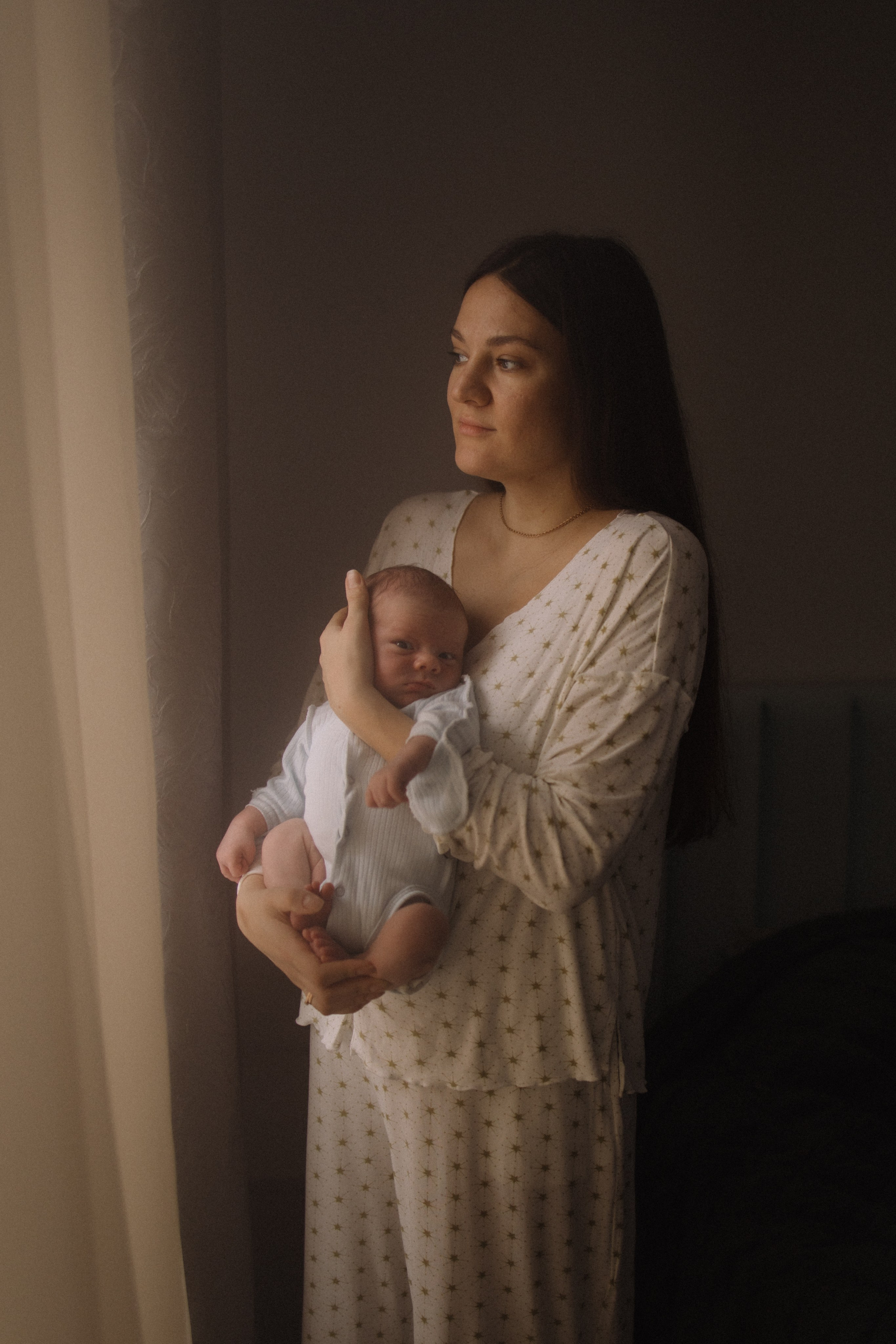 Семейная домашняя фотосессия новорожденного. Семейный фотограф в Москве и Люберцах Юлия Гуськова