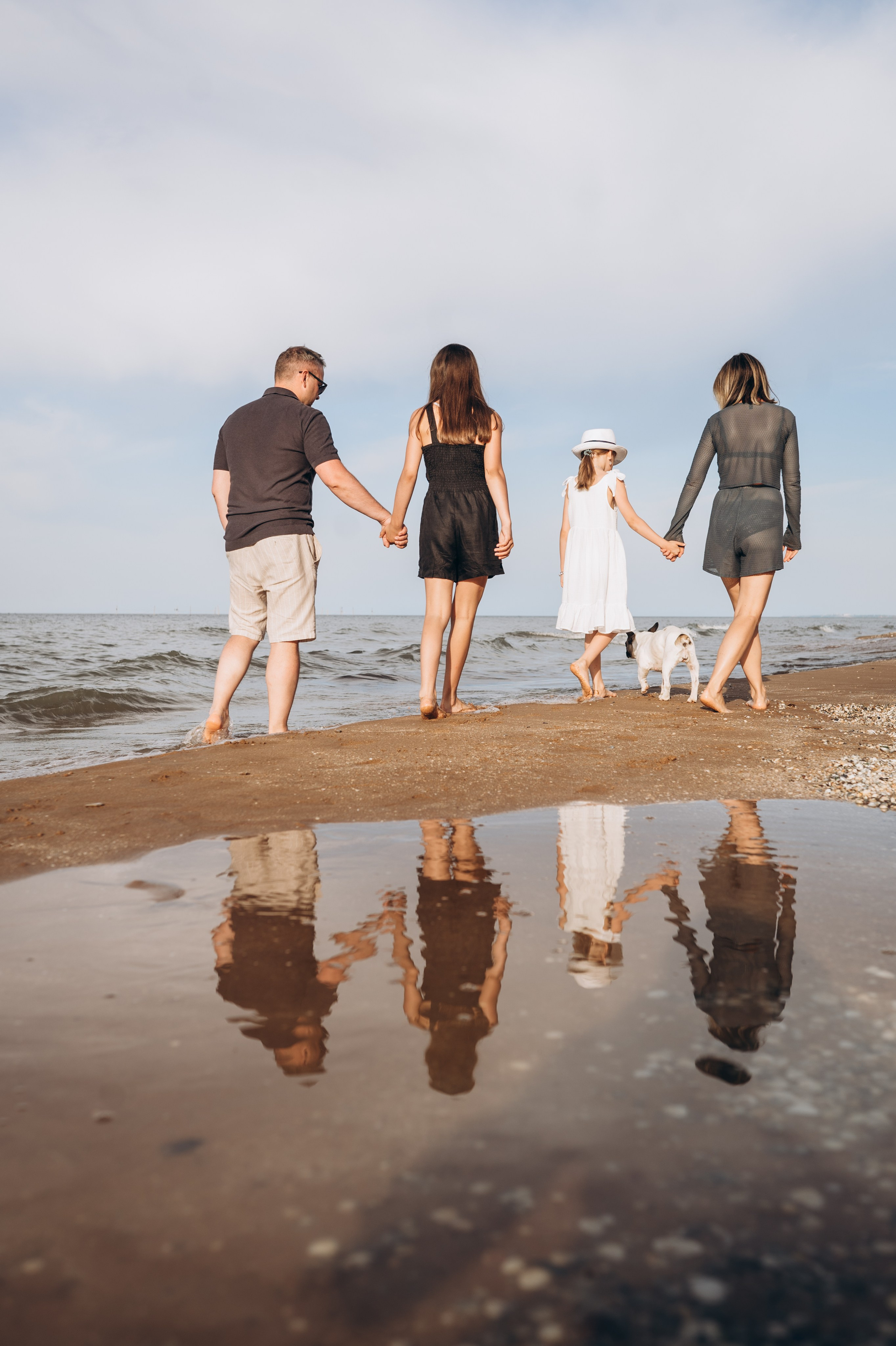 Алексей, Екатерина, Полина и Аня. Фотограф Горбенко Анна