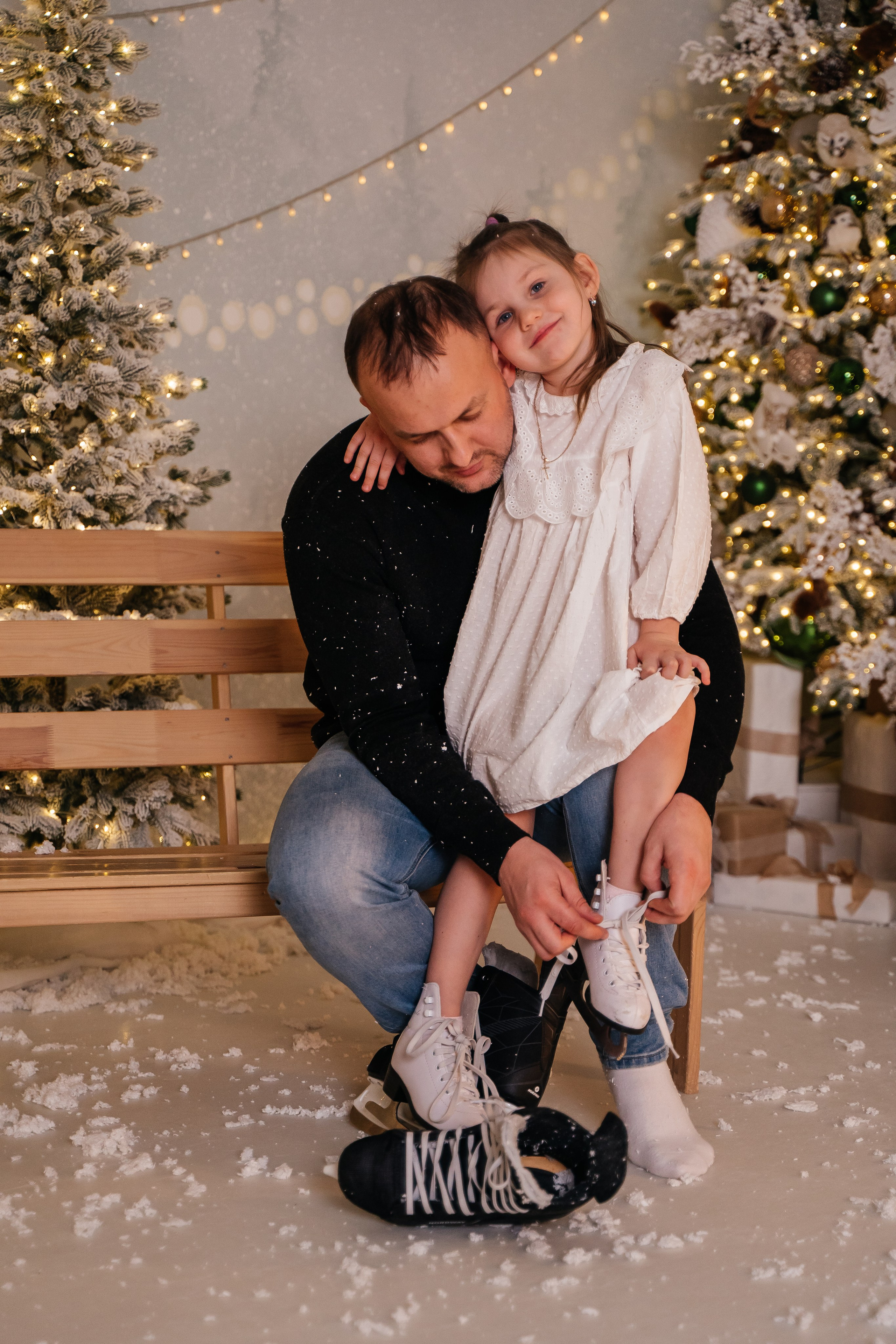 Новогодняя история двух принцесс. Свадебный и семейный фотограф в Новосибирске Синицына Наталья