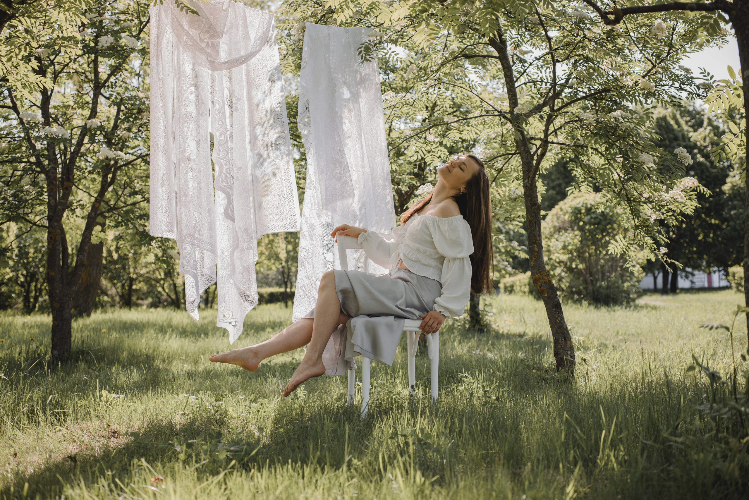 Лариса. Летнее настроение. Фотограф Людмила Белова