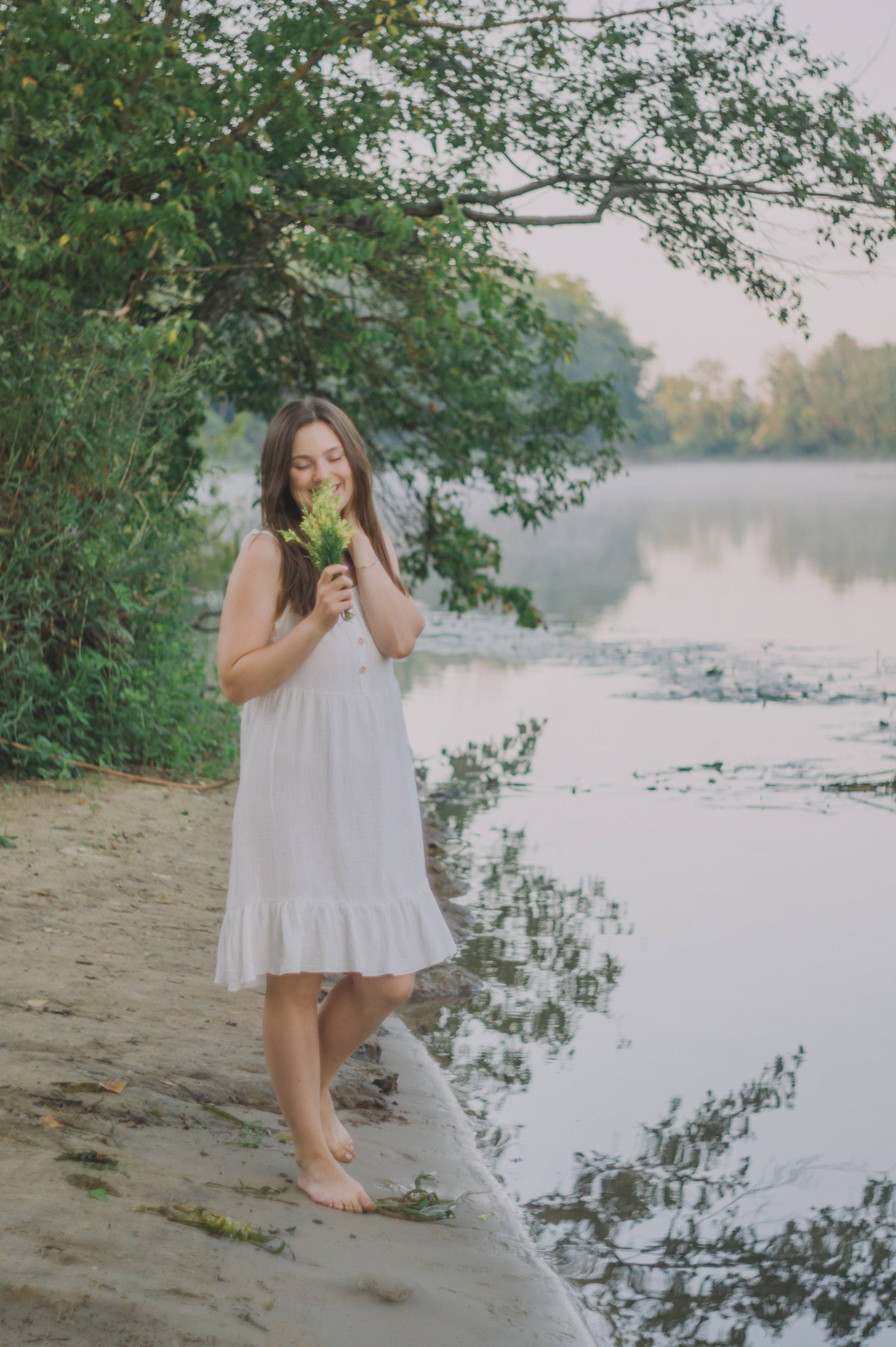 Марина. Рассвет. Фотограф Людмила Белова