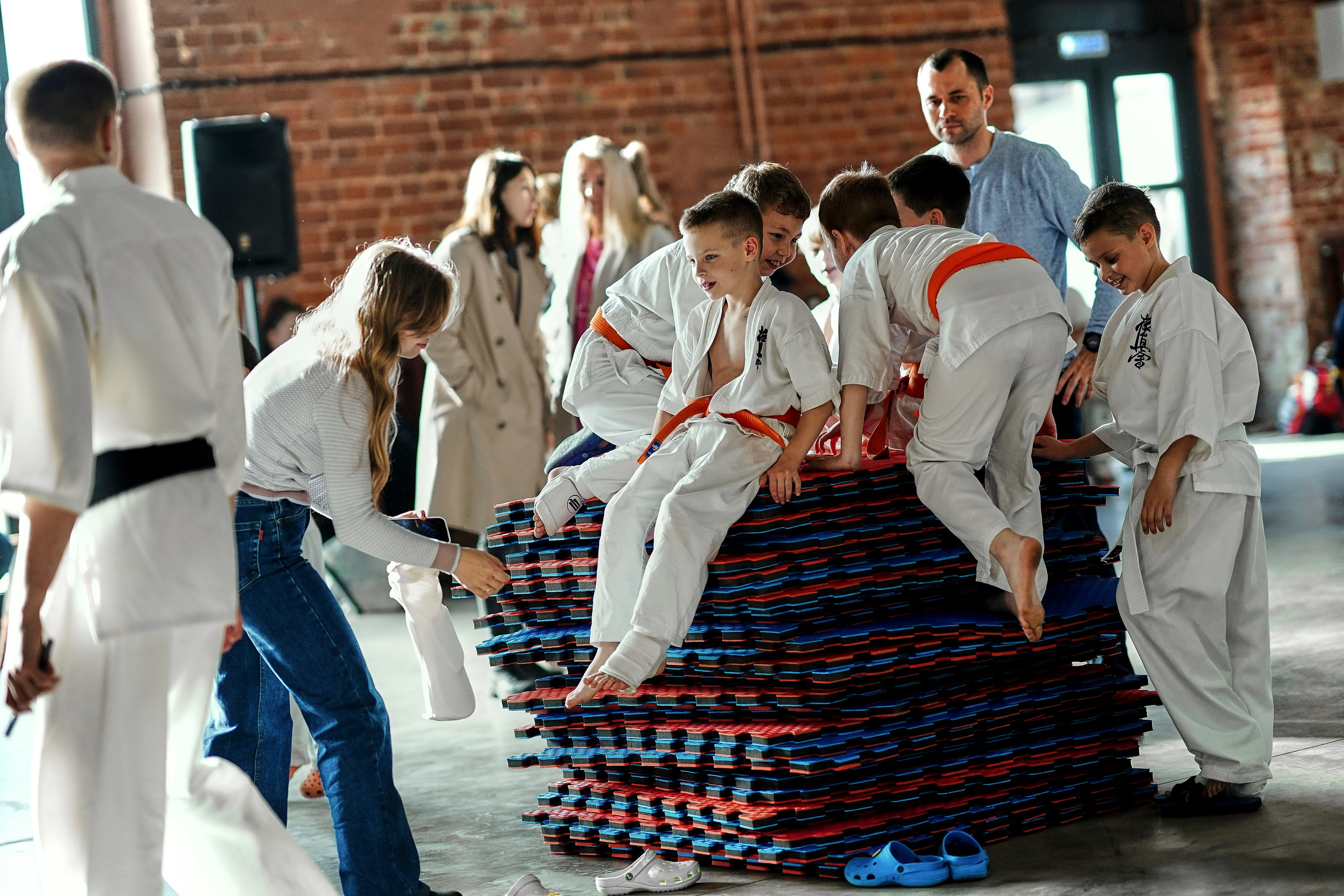 Репортаж детских соревнований киокушин каратэ. Репортажный фотограф Ирина Курманаева