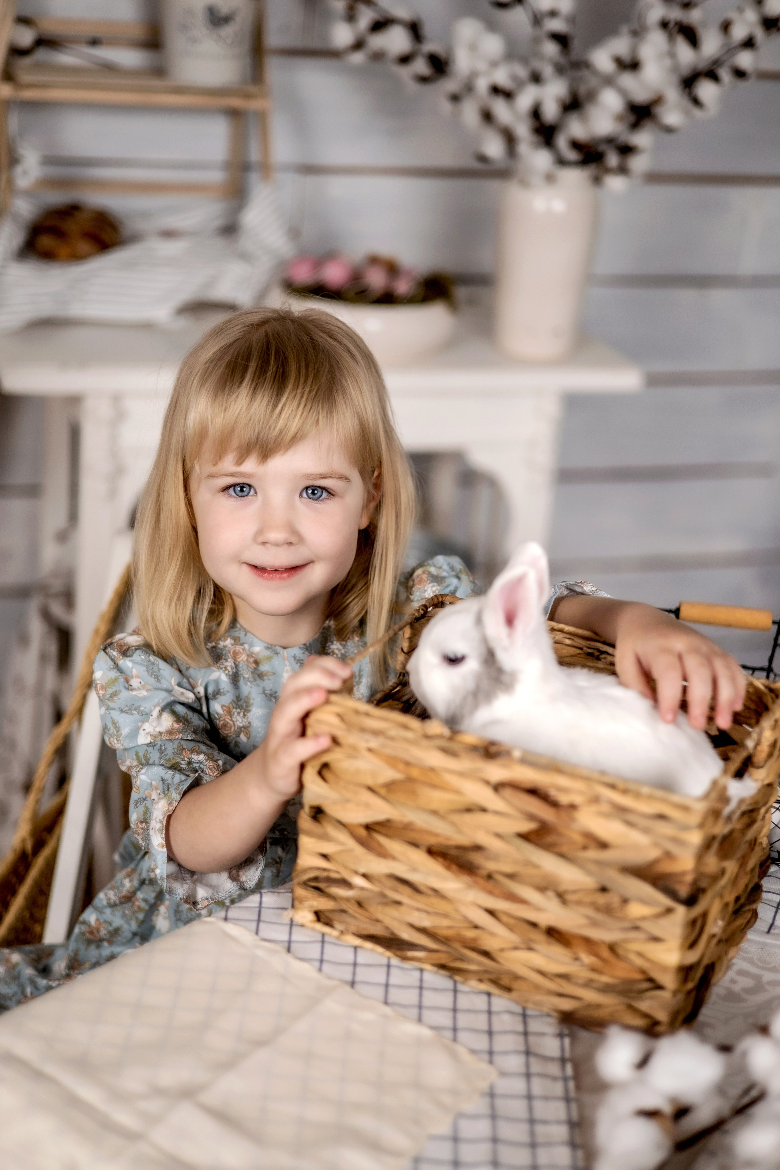 Пасхальный детский фотопроект 2024. Фотограф Надежда Лукьянова