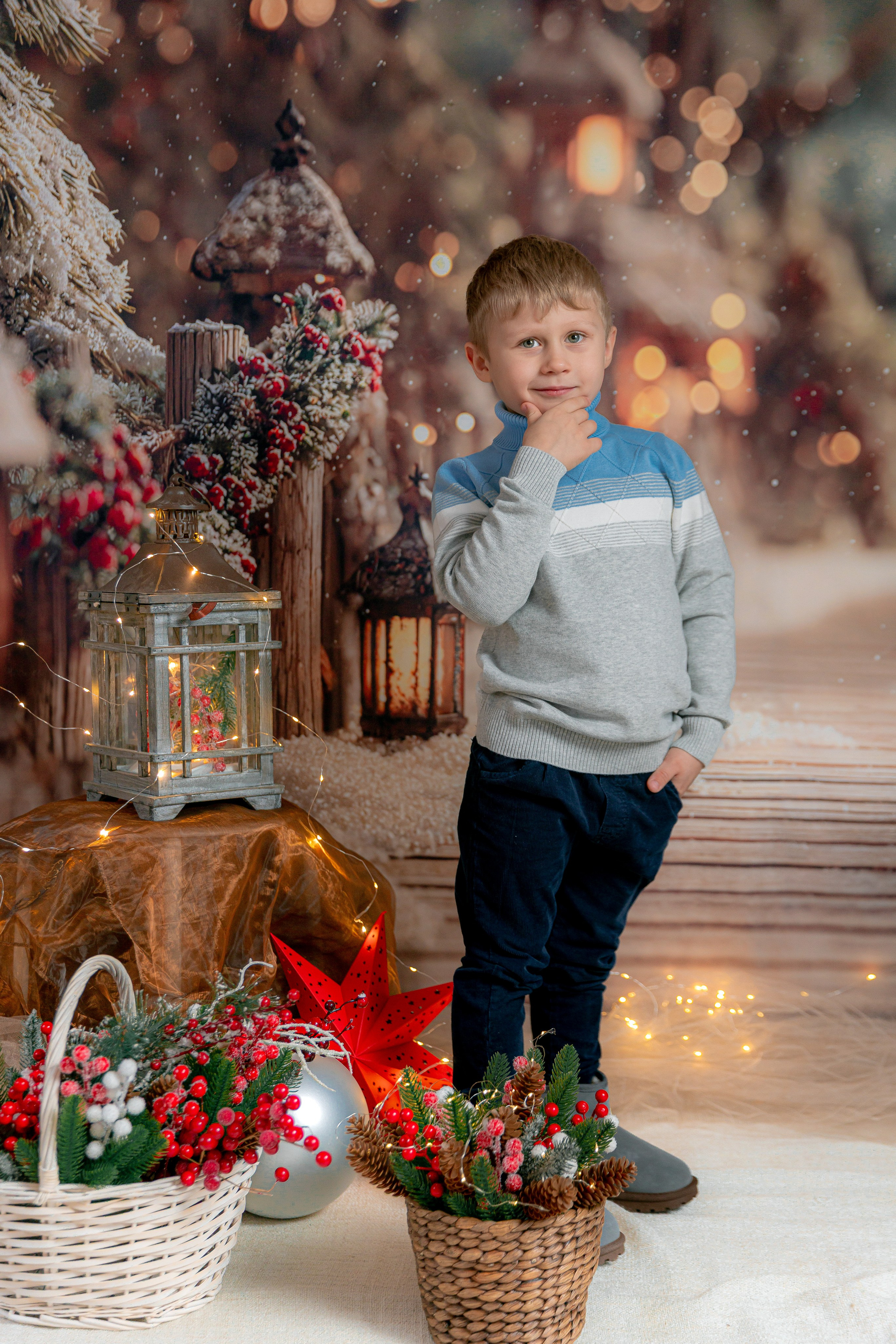 Новогодний фотопроект. Фотограф и режиссер Московко Екатерина