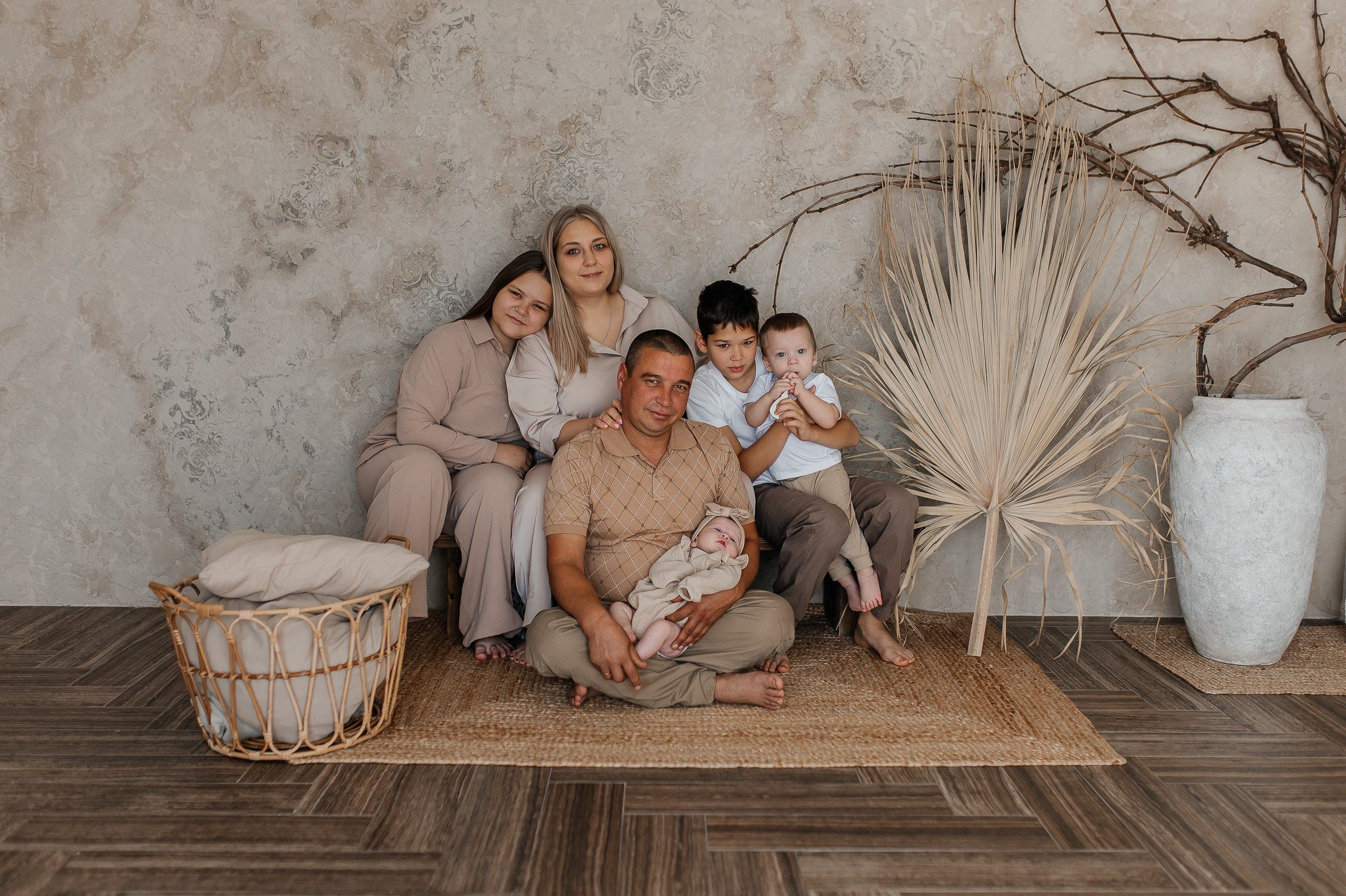 Петя, Настя, Кирилл, Даша, Тимофей и Валерия. Семейный lifestyle фотограф в Самаре Ольга @saflorra.ph