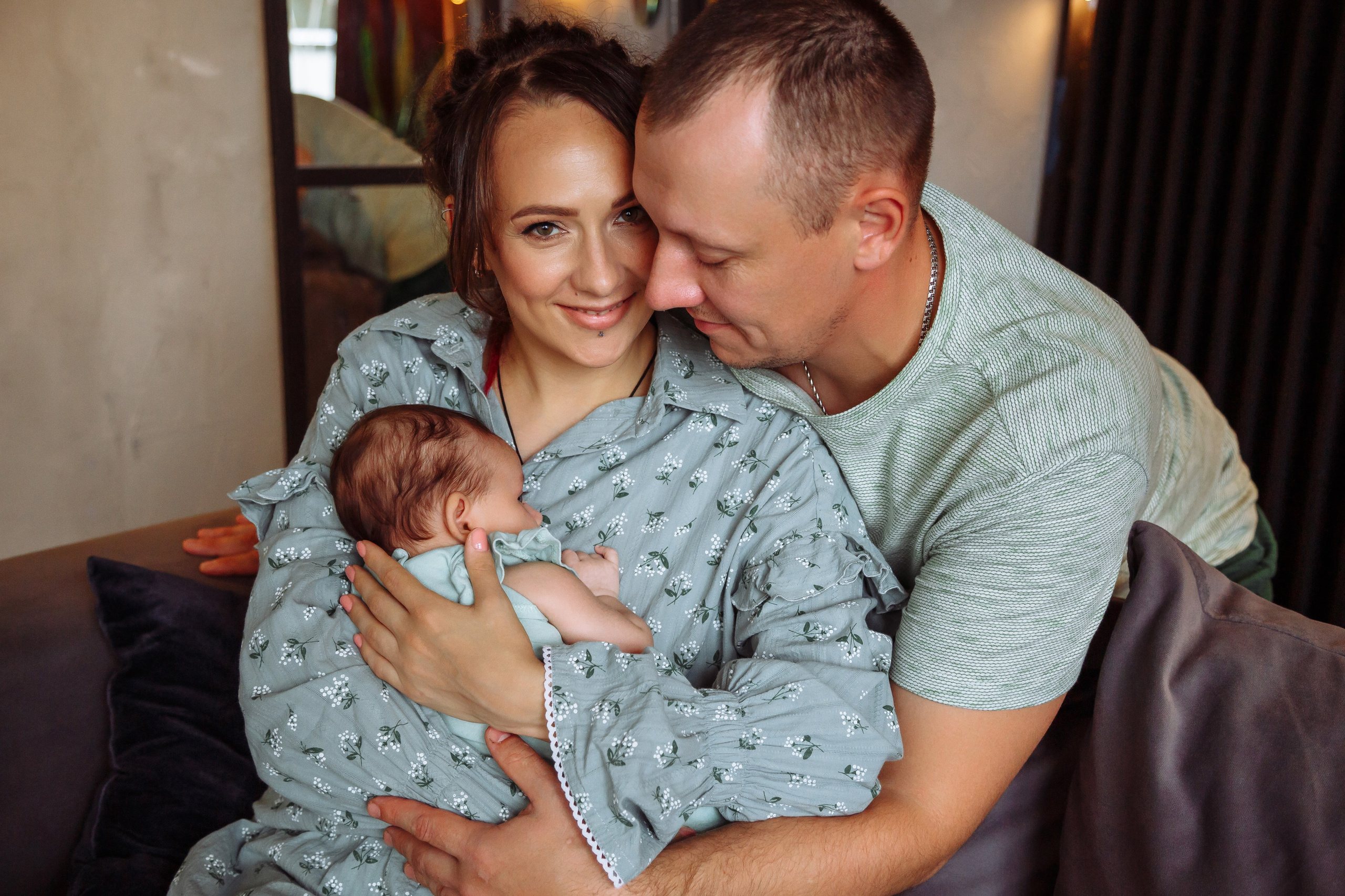 Семейная № 8. Фотограф новорожденных Тверь Диана Муляева