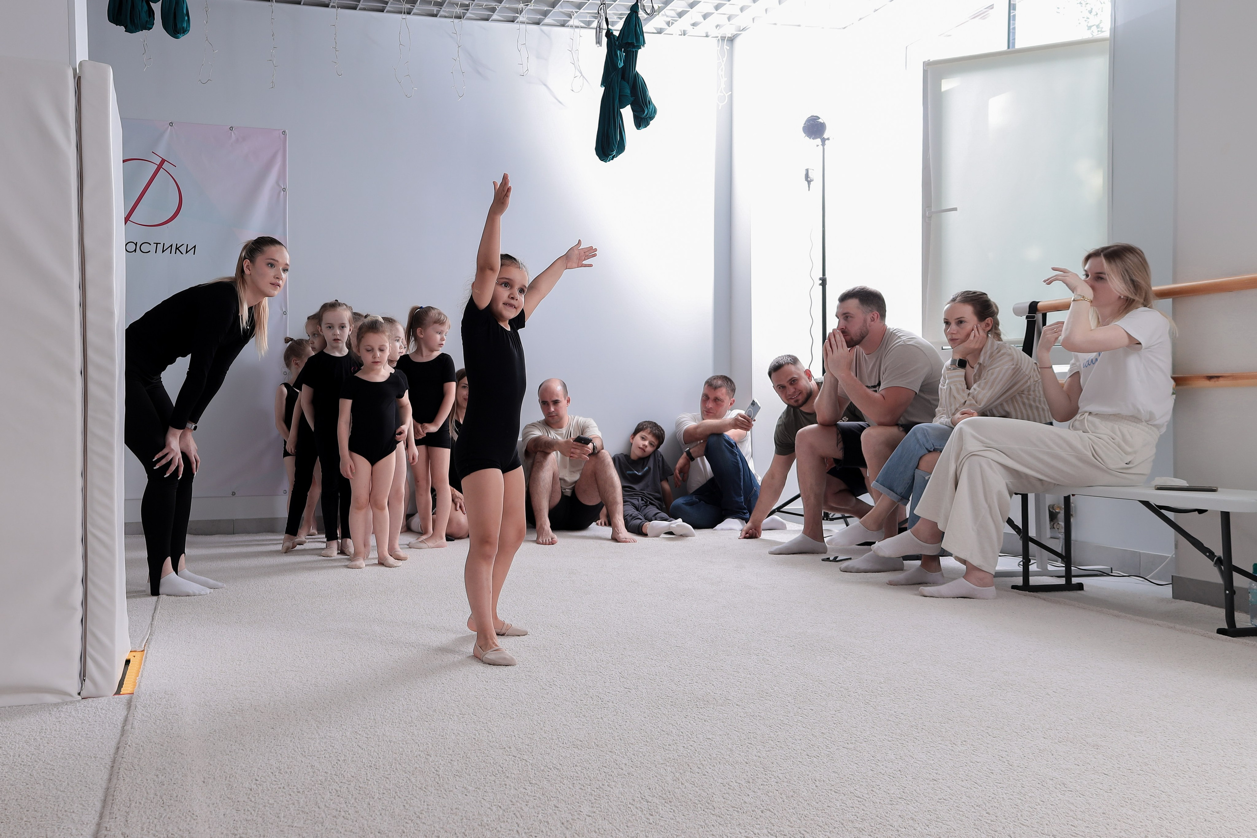 Открытый урок гимнастика. Фотограф Надршина Лилия