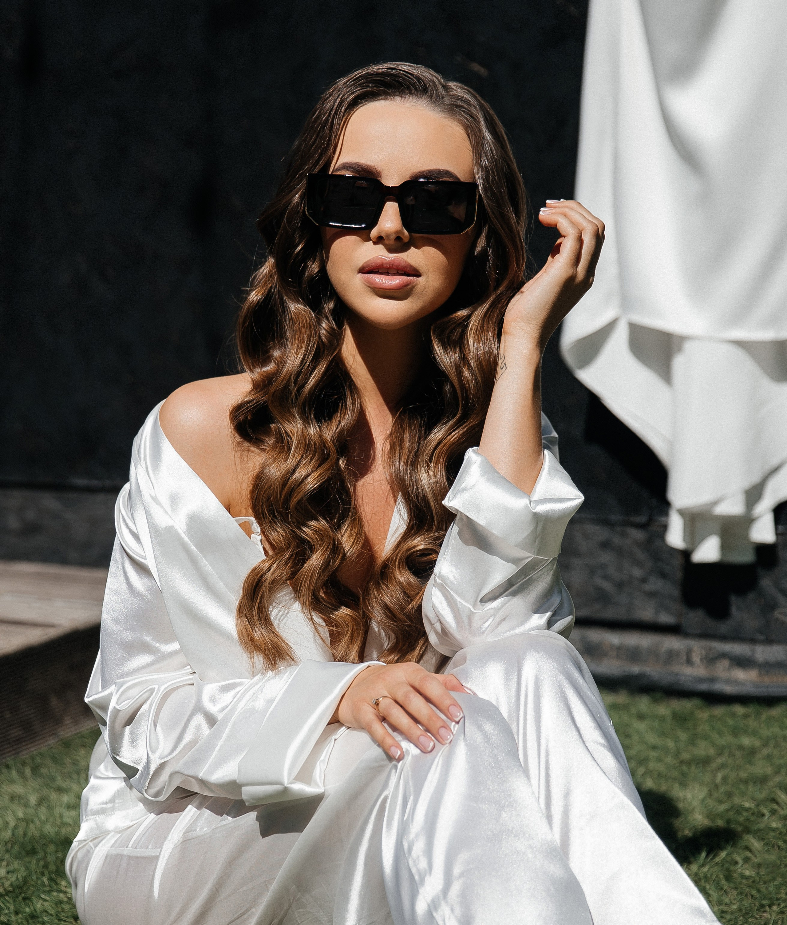 Свадьба на открытом воздухе. Свадебный и семейный фотограф в Москве Олеся Подколзина