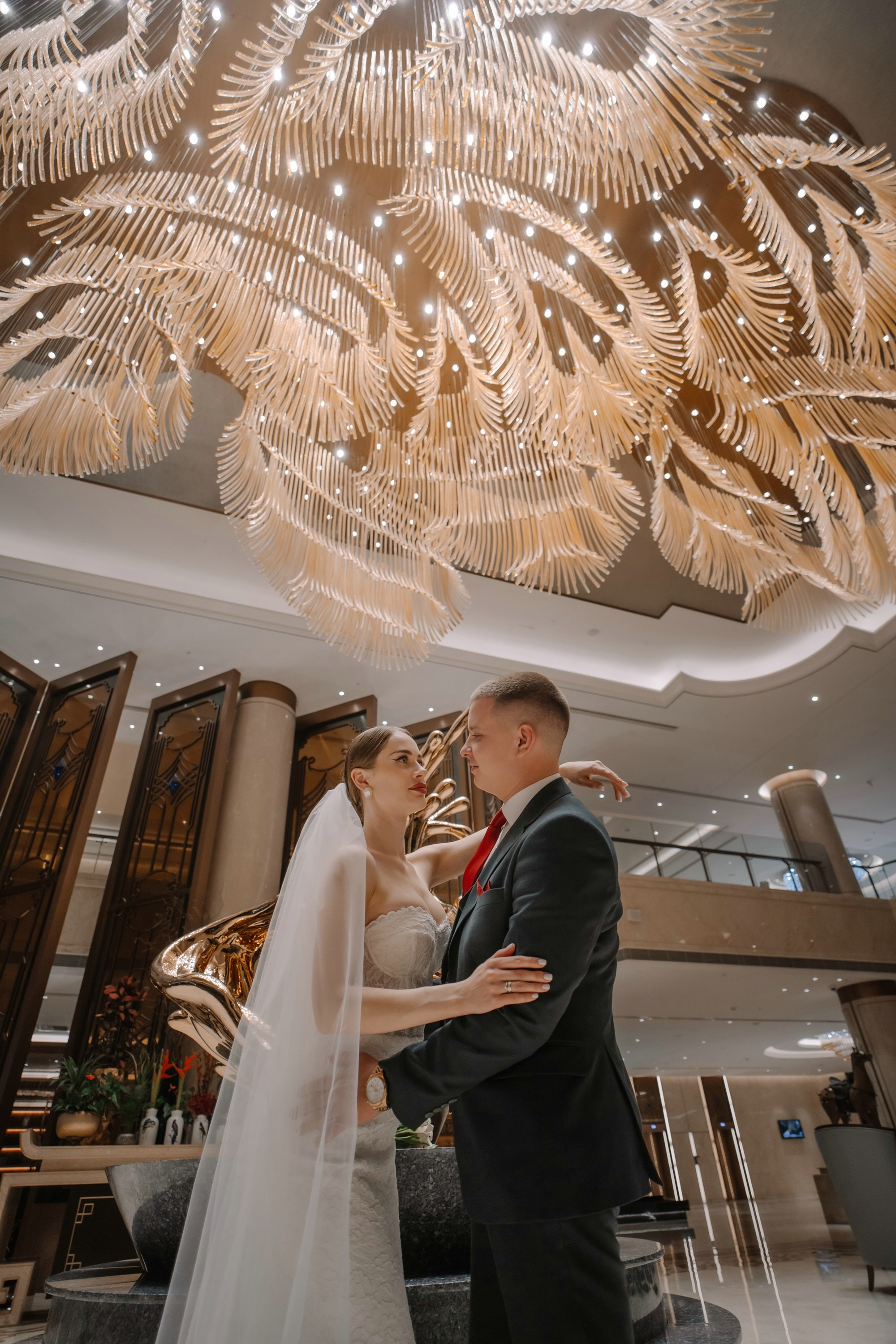 Жених и невеста фотосессия в Soluxe 