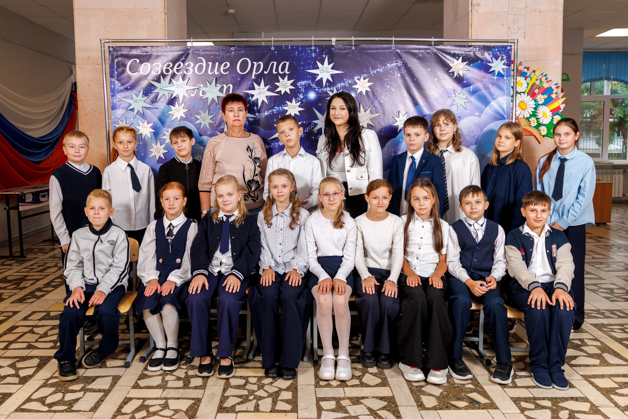 Групповые школьные фото младшие классы. Классные выпускные альбомы в Орле и Орловской области. Фотограф на выпускной