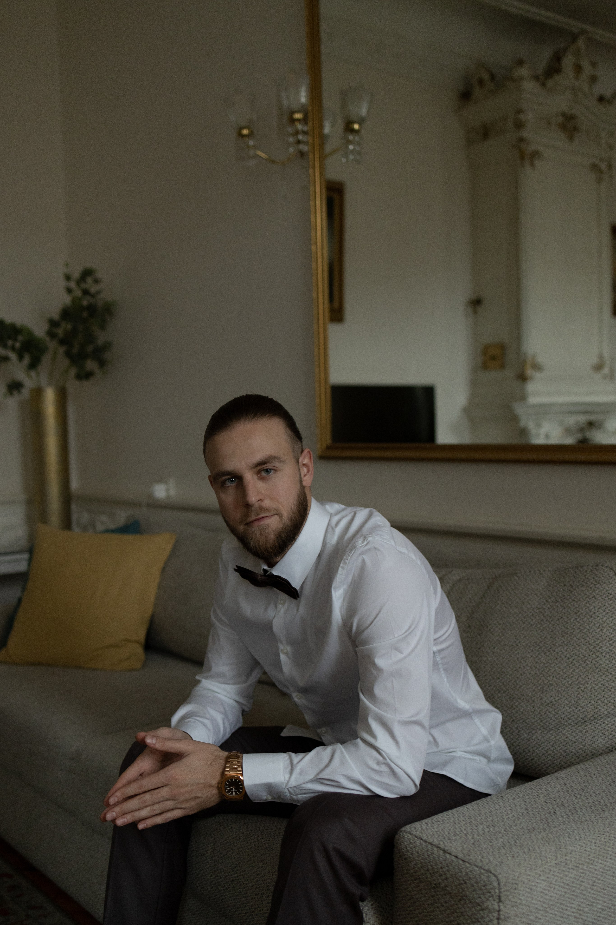 Свадебная фотосессия в студии/отеле. Фотограф в Санкт-Петербурге Шевченко Наталья