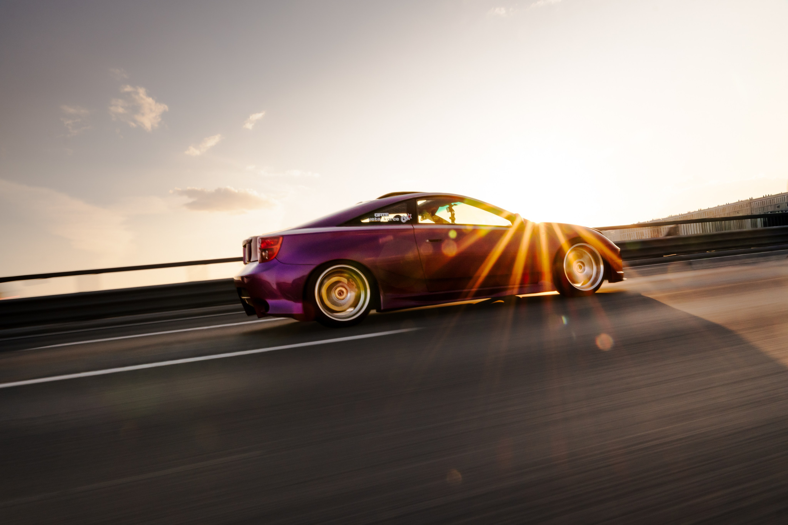 Toyota Celica. Opasnophoto