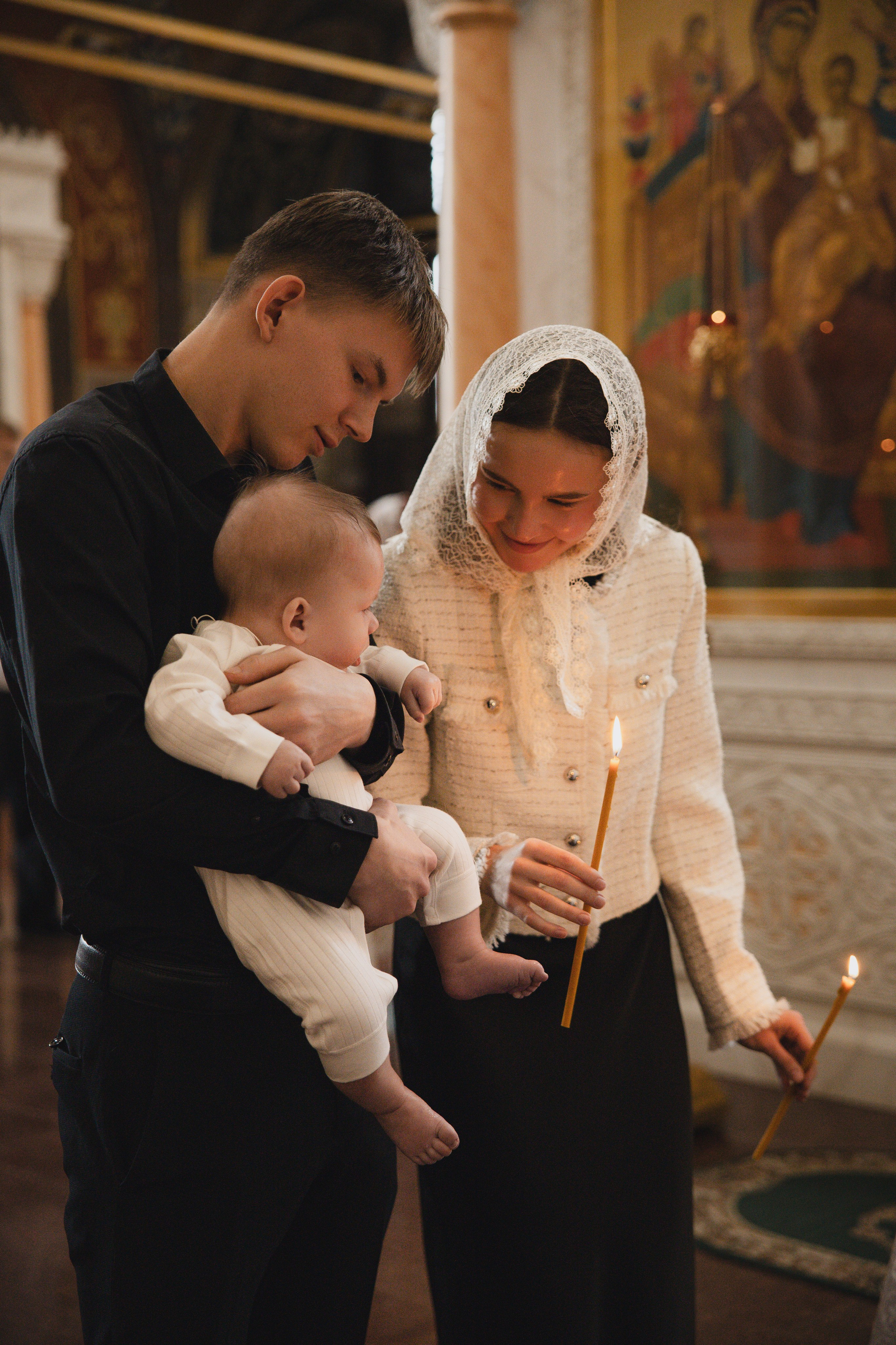 Крещение Кирюши. Фотограф Ломакина Анастасия
