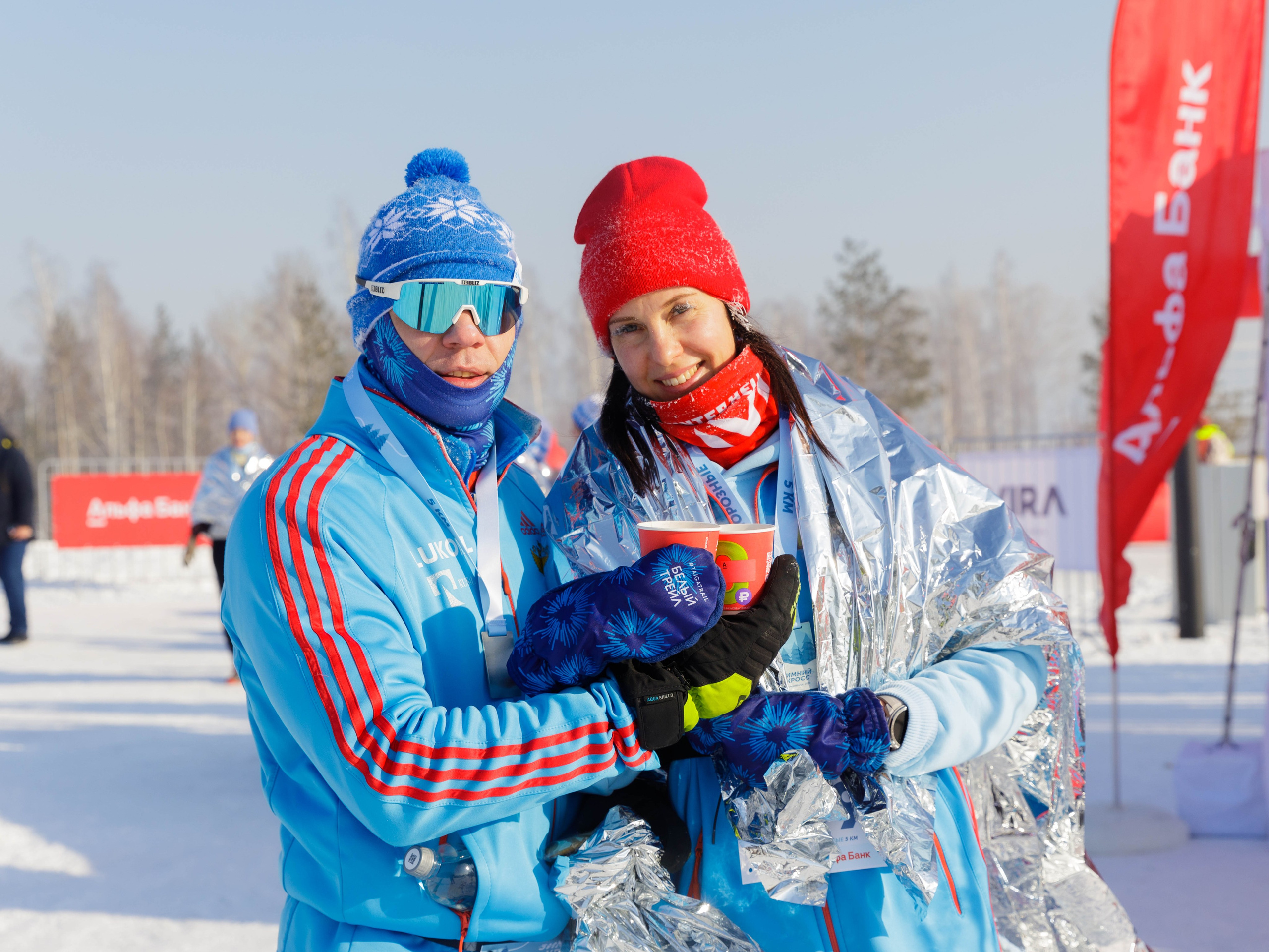 Альфа — Банк. Зимний кросс. Репортажный фотограф в Новосибирске Алена Помазунова