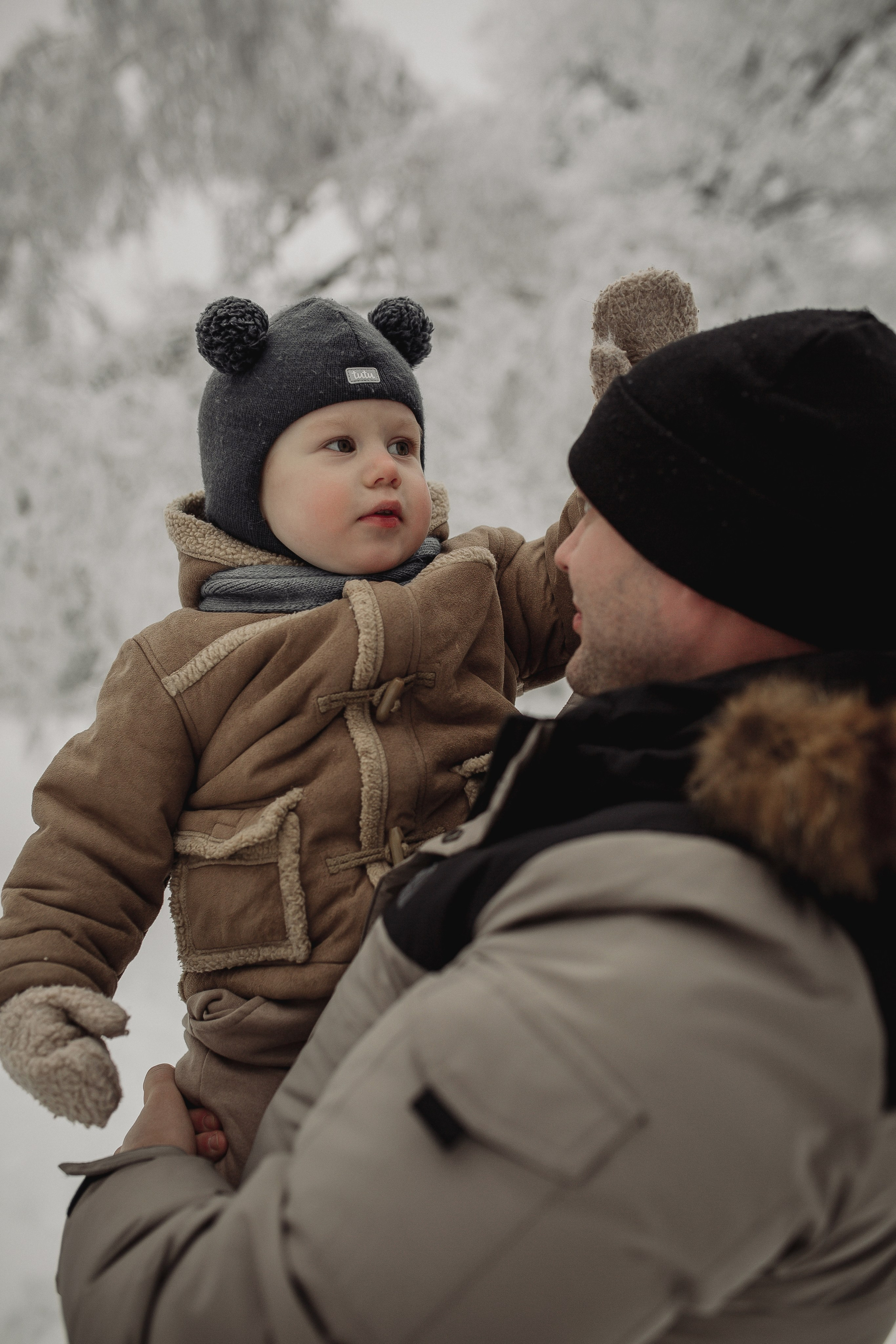 Снежное волшебство Рома, Лиза и Илюша. Семейный и свадебный фотограф в Саратове Катерина Оленская