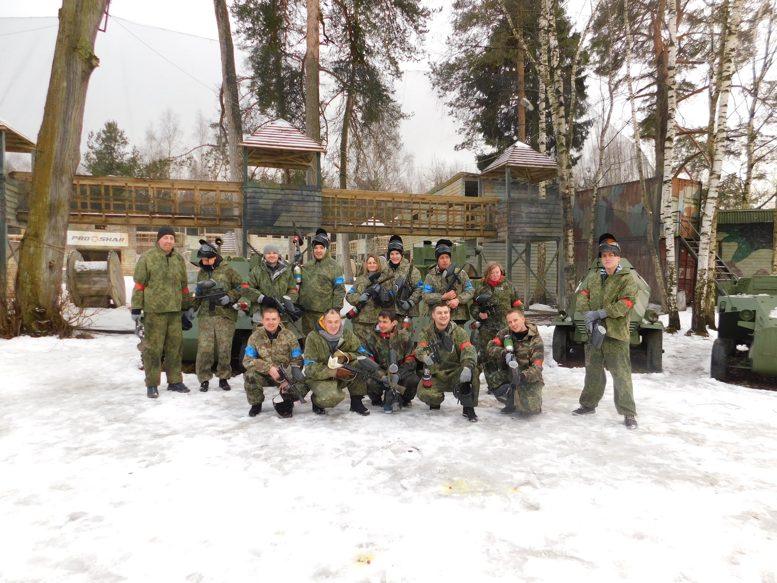 Пейнтбол + шашлычки | 23.02.2020. Галерея Фантим