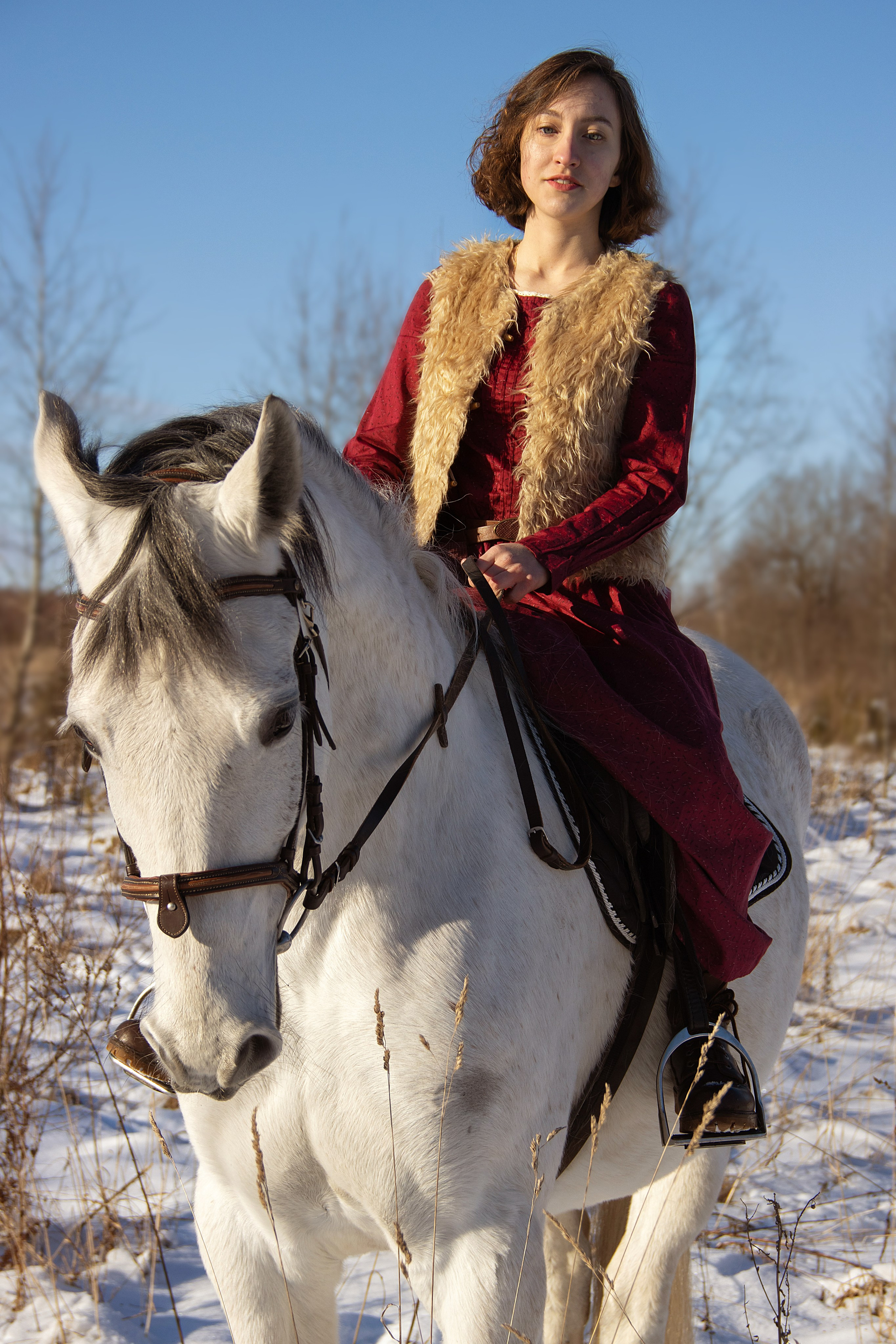 Юная красавица на коне. Фотограф в Москве Юлия Карпова