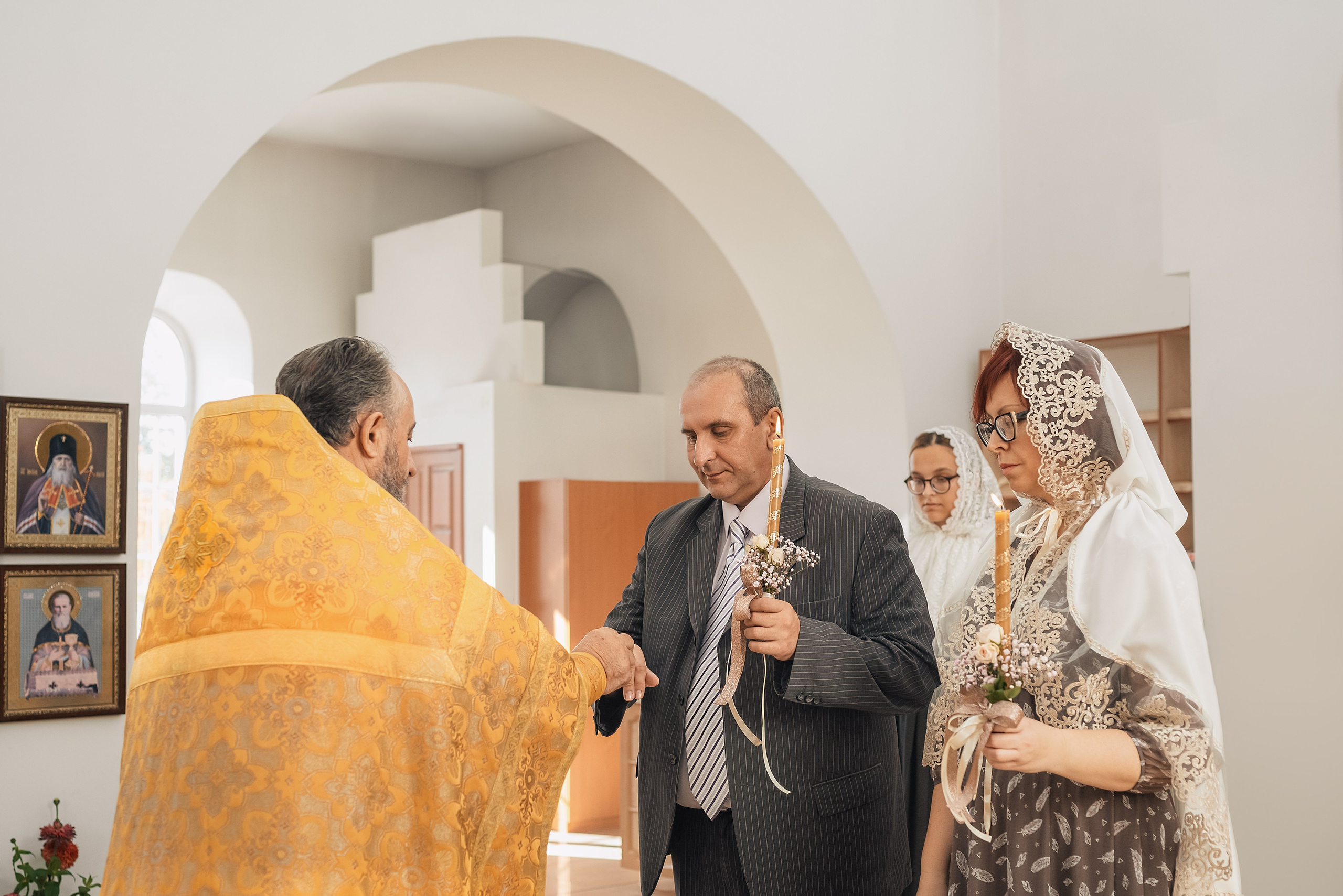 Венчание. С. Нежинка. Церковный фотограф на Таинство Крещения и Венчания в Оренбурге и Оренбургской области Екатерина Белкина