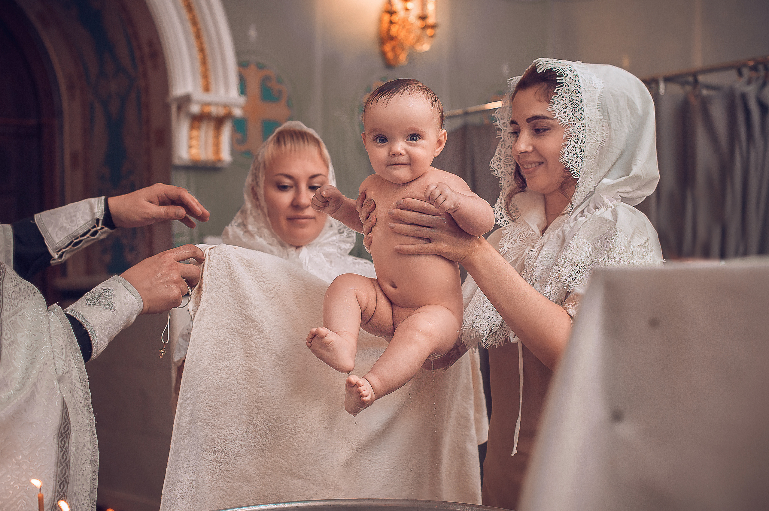 Таинство крещения. Фотограф на Крещение