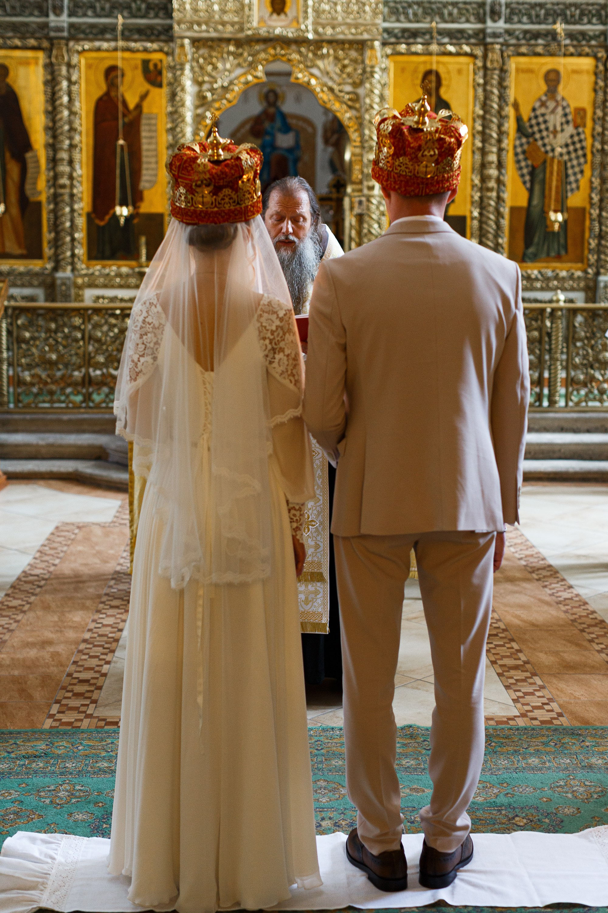 Венчание в храме Живоначальной Троицы на Шаболовке