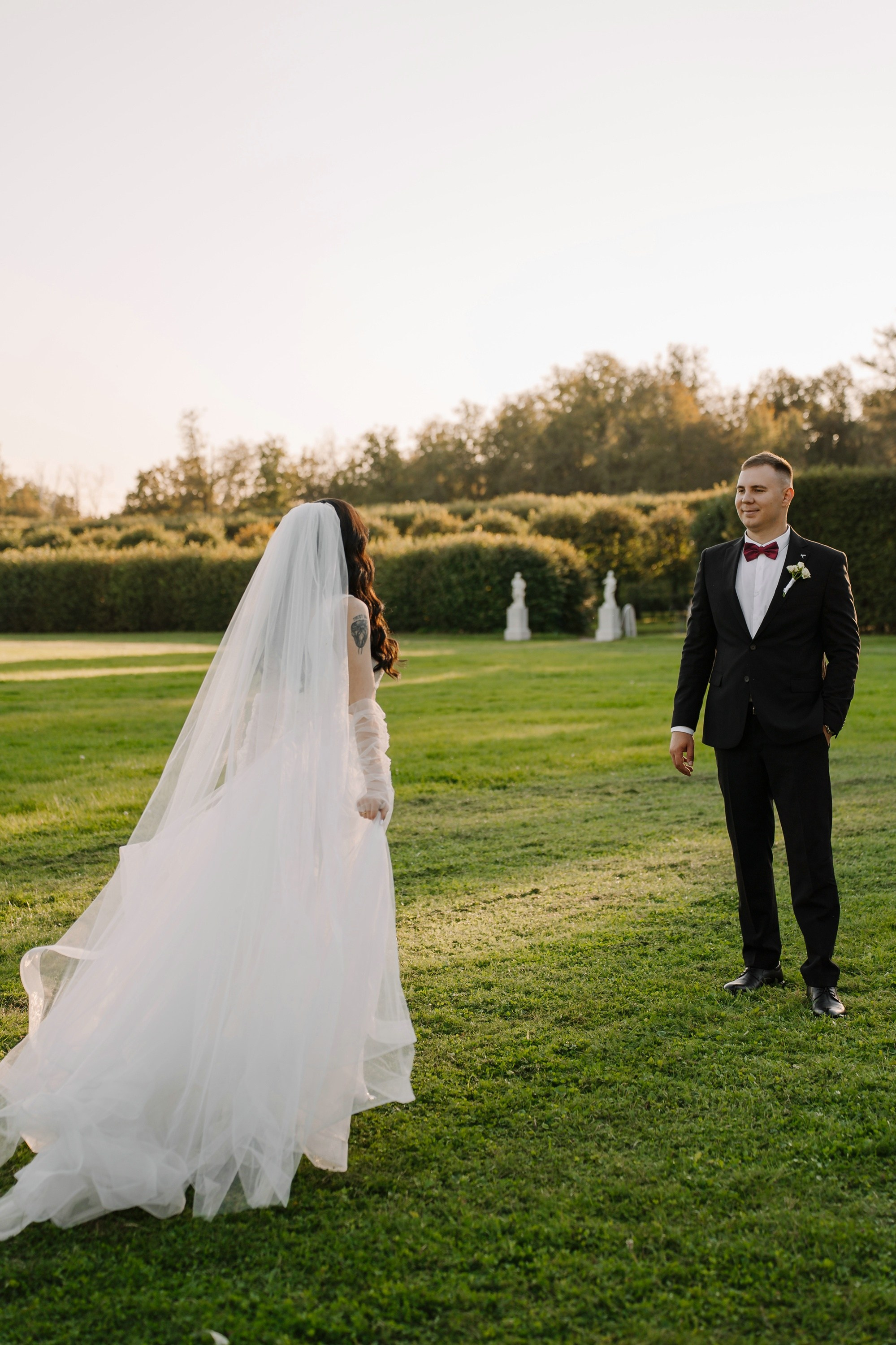 Свадьба в усадьбе Архангельское. Свадебный и семейный фотограф в Москве Светлана Зоткина