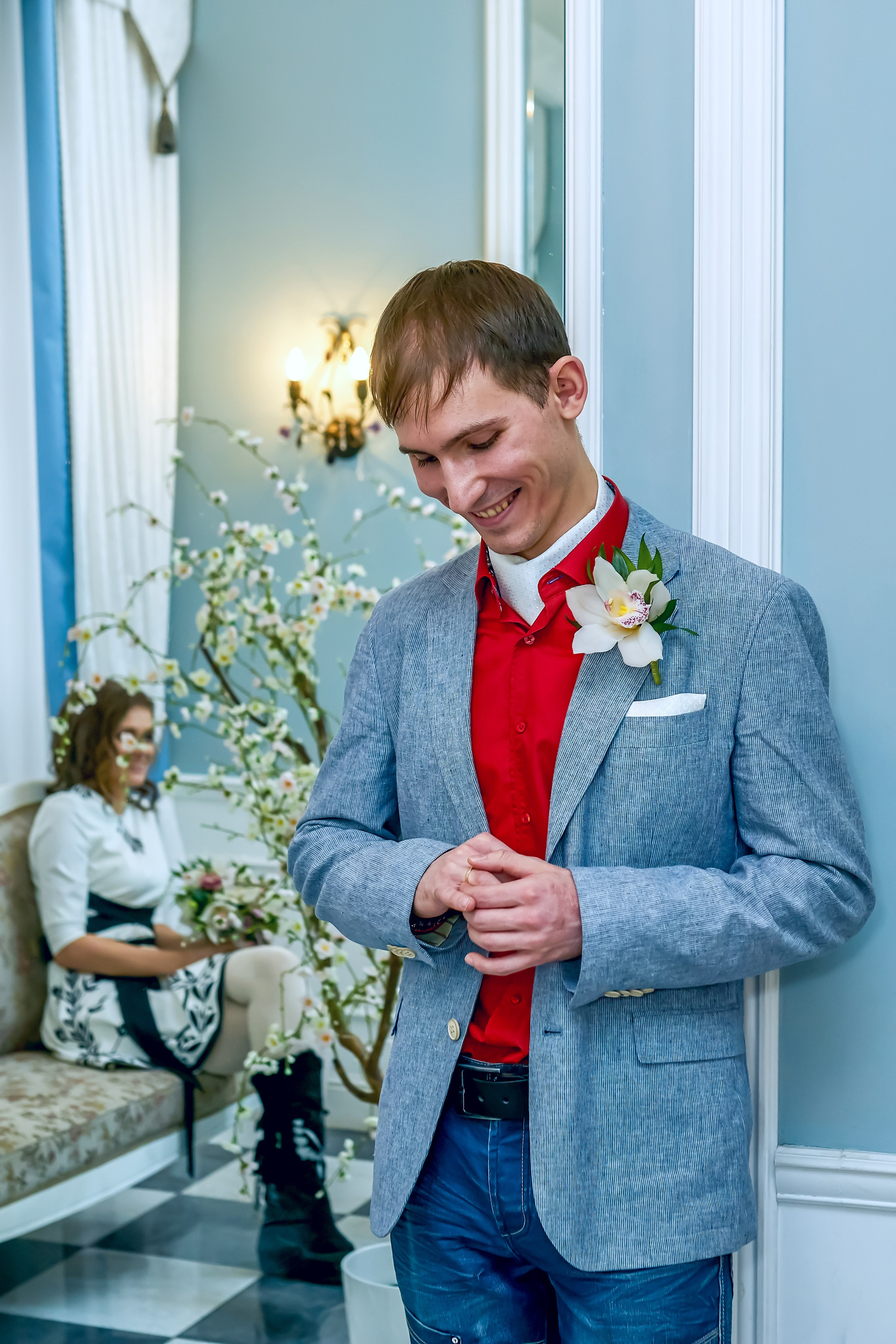 В ЗАГСе Балашихи, Железнодорожный. Фотограф Владимир Артамонов