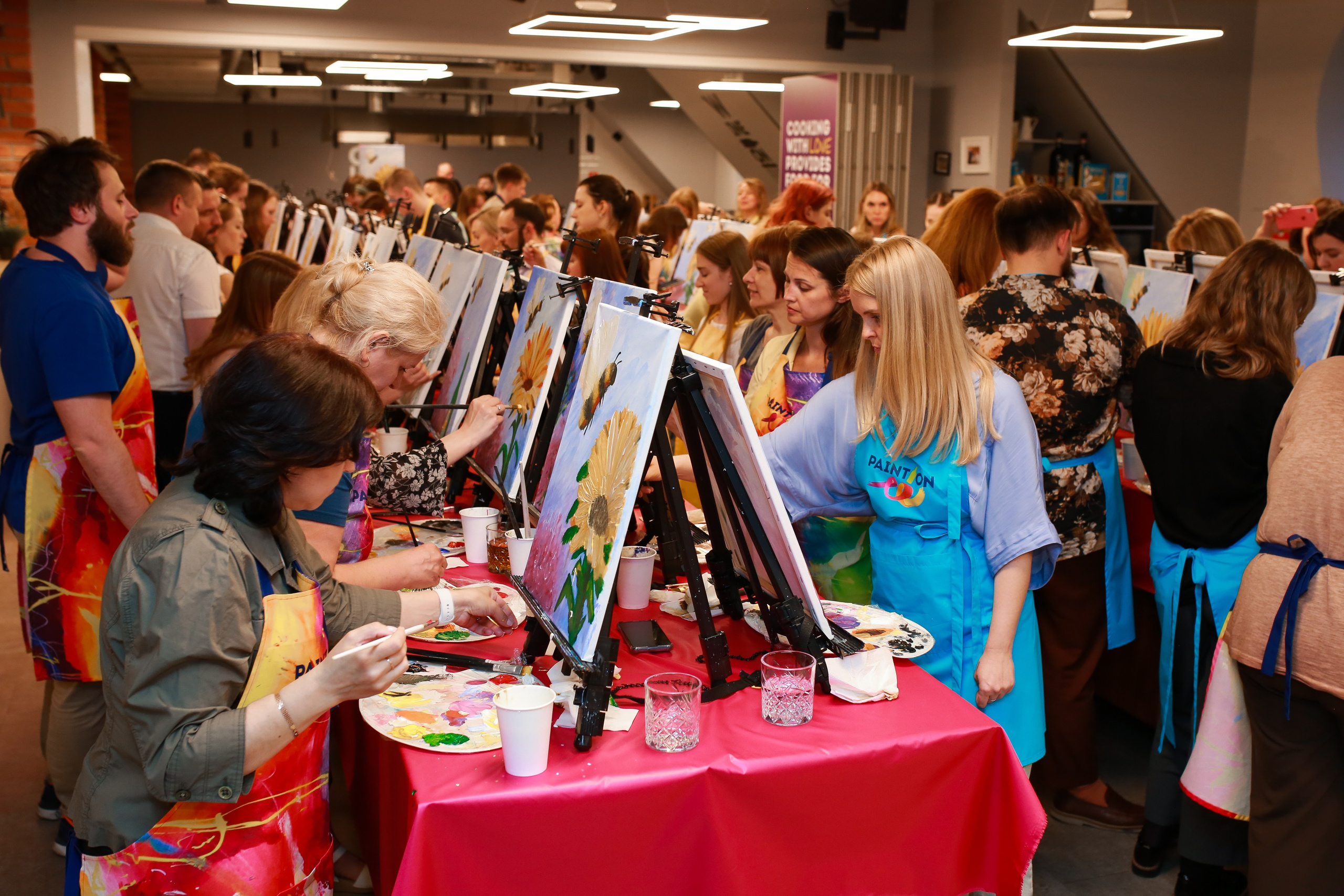 Арт-созыв для сотрудников «Газпром». Репортажный и портретный фотограф Полина Ершова