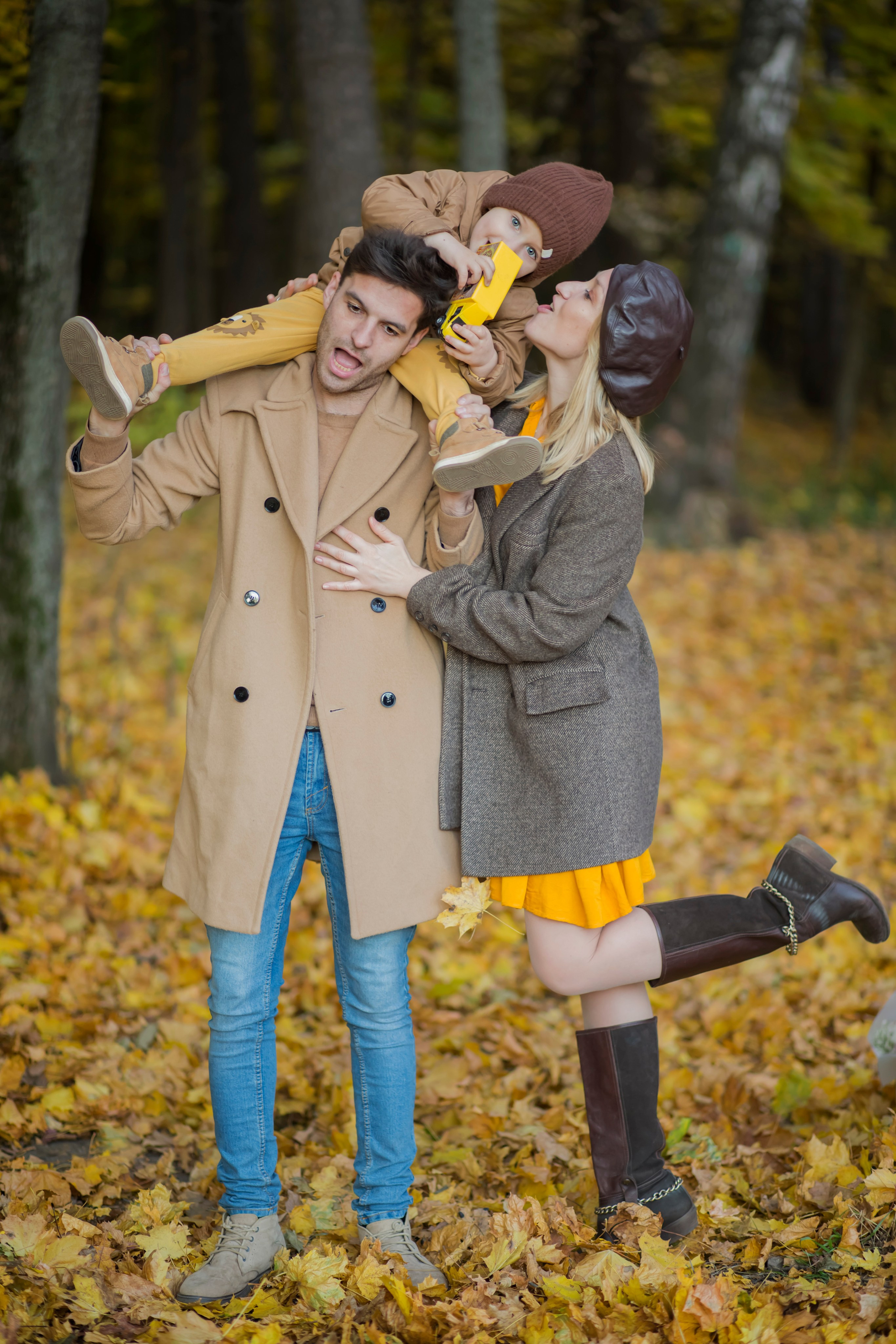 Осенние истории. Семейный и детский фотограф в Москве и МО — Александра