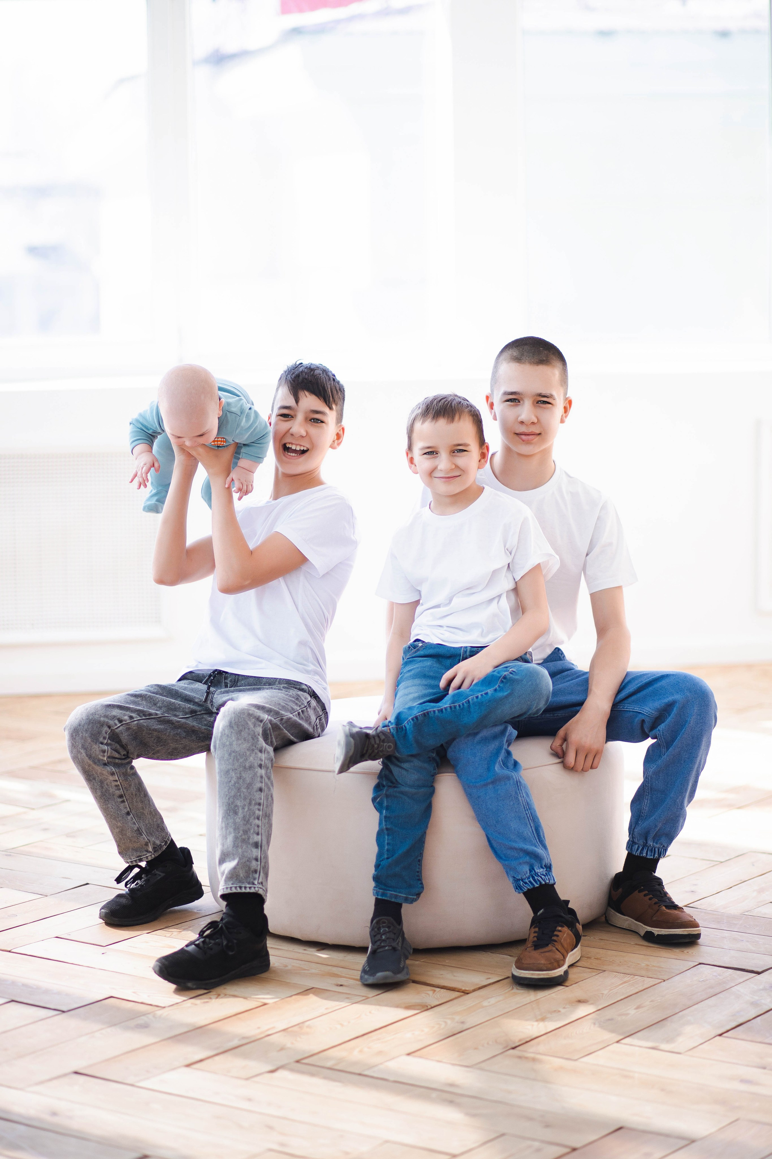 Александр, Екатерина, Степан, Семен, Вова и Вася. Семейный фотограф в Екатеринбурге и Красноуфимске Евгения Лягаева