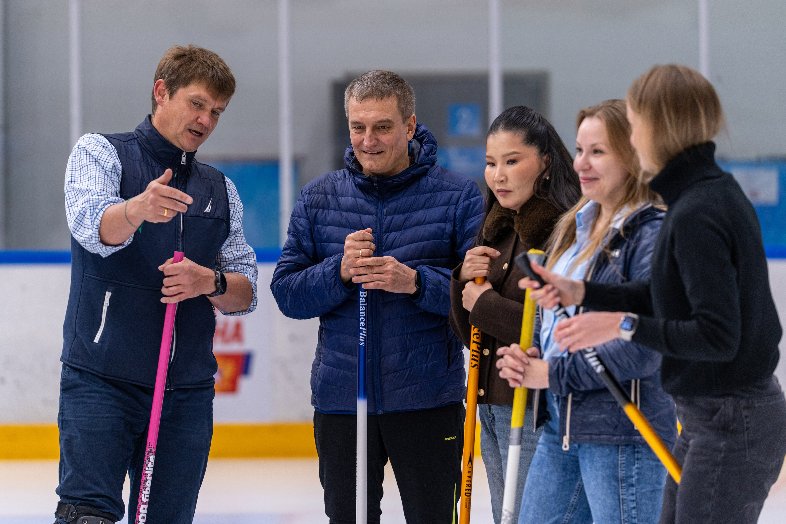 Керлинг для компании Р-Фарм. Репортажный фотограф в Красной Поляне и Сочи Павлюченко Екатерина