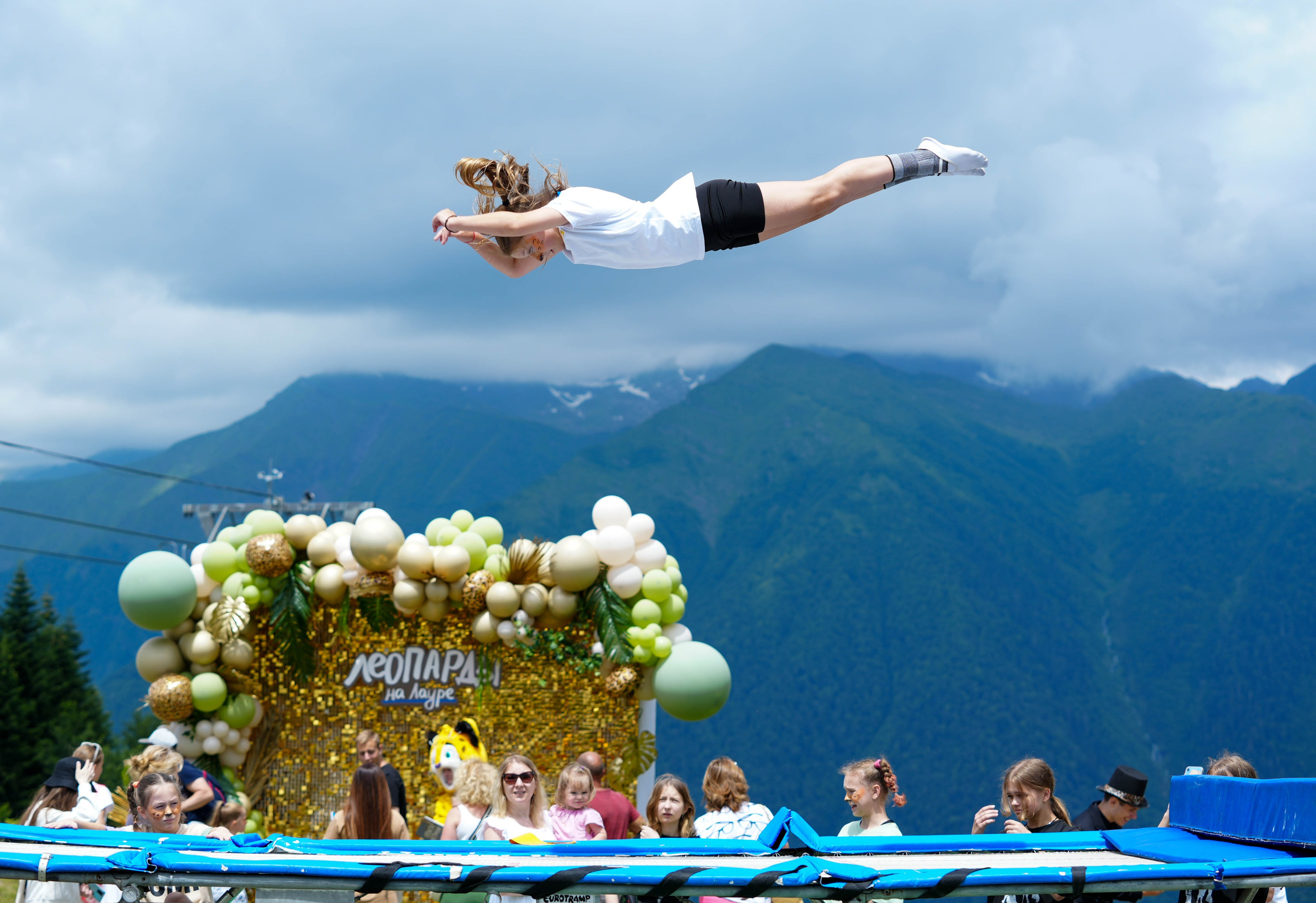 День леопарда на курорте Газпром Поляна. Репортажный фотограф в Красной Поляне и Сочи Павлюченко Екатерина
