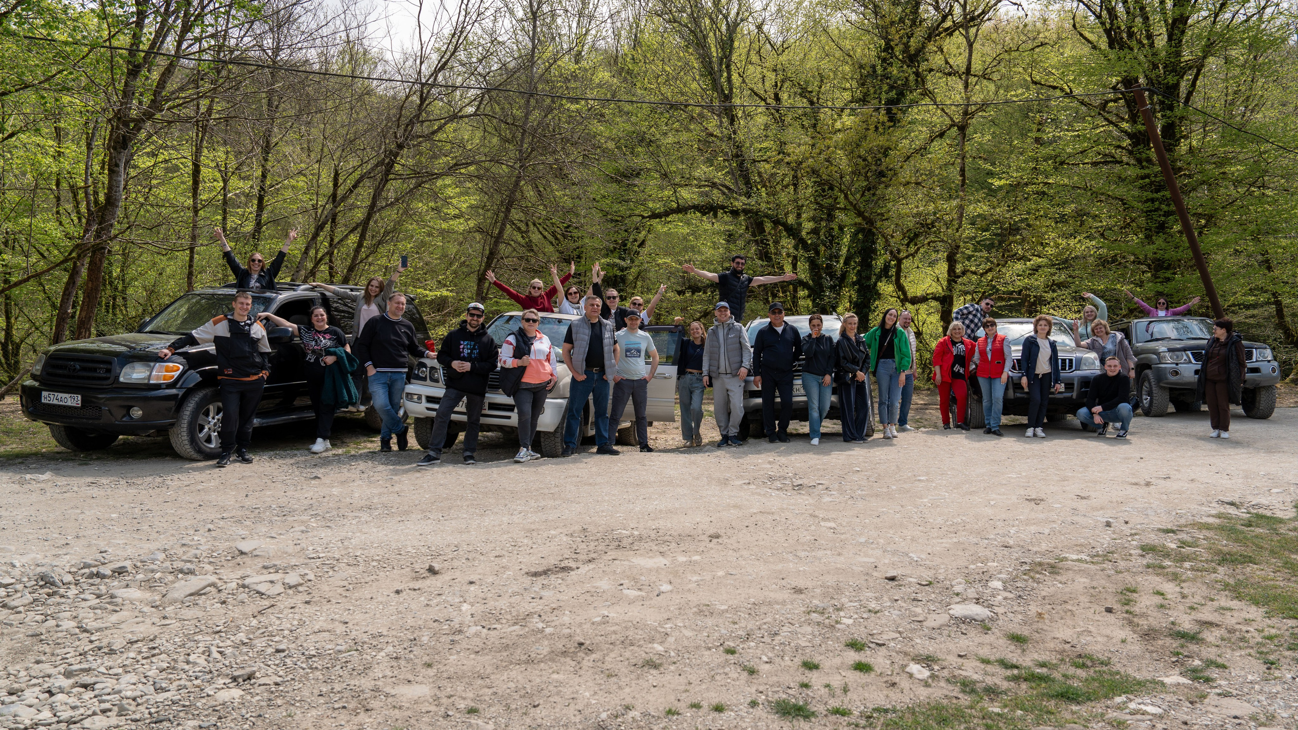 MICE мероприятие — джиппинг на каньон Псахо. Репортажный фотограф в Красной Поляне и Сочи Павлюченко Екатерина